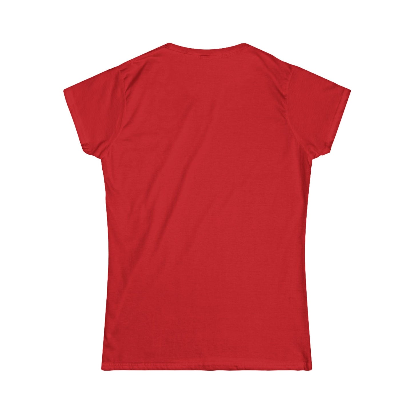 Vibrant Skull & Hummingbird Women's Softstyle Tee