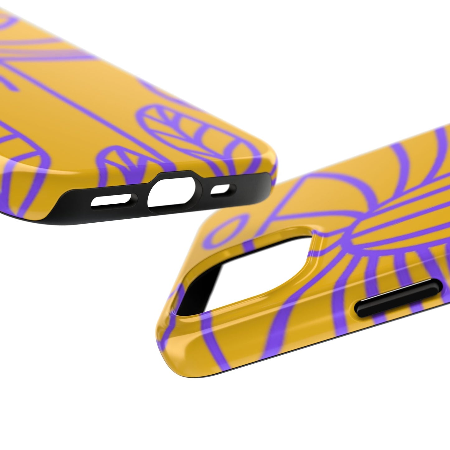 Vibrant Tough Phone Case - Stylish Protection for Your Device, Gift Idea for Students and Creatives, Unique Phone Accessory, Bright Yellow