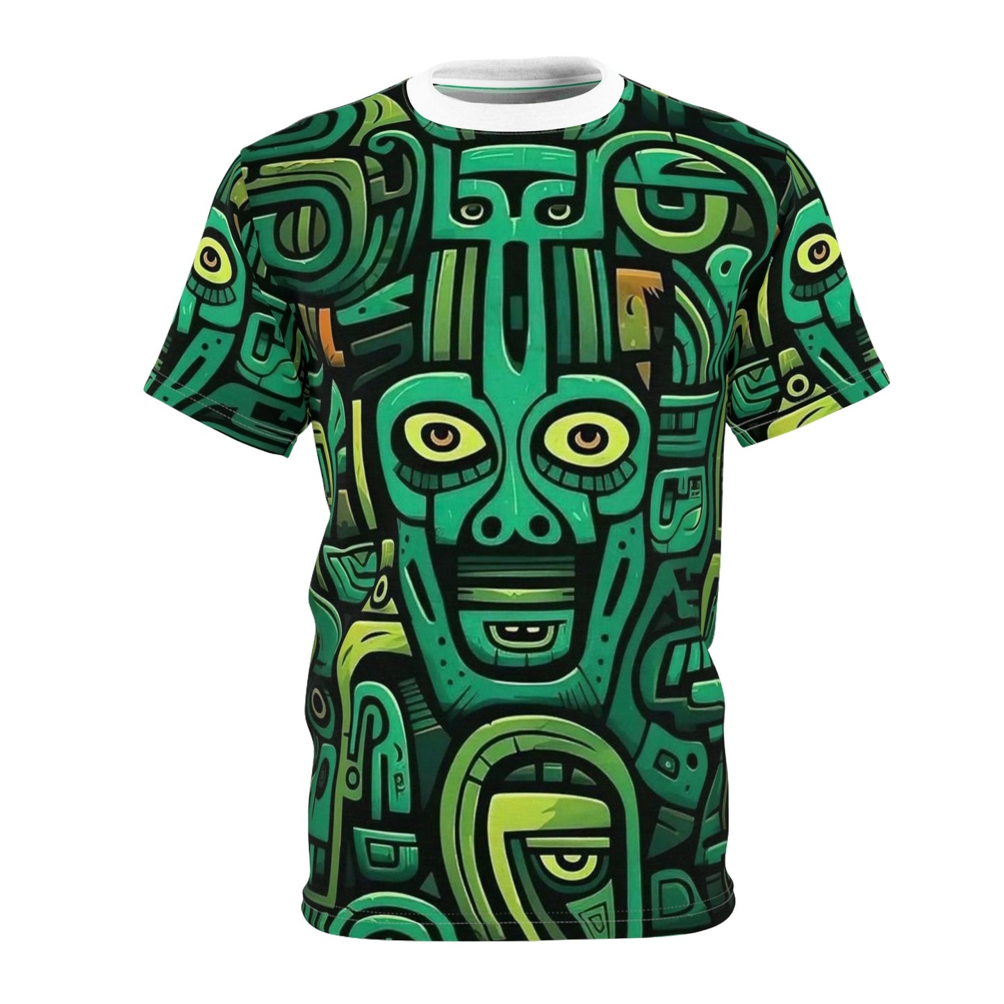 Aztec Graphic Tee - Cultural Art Design