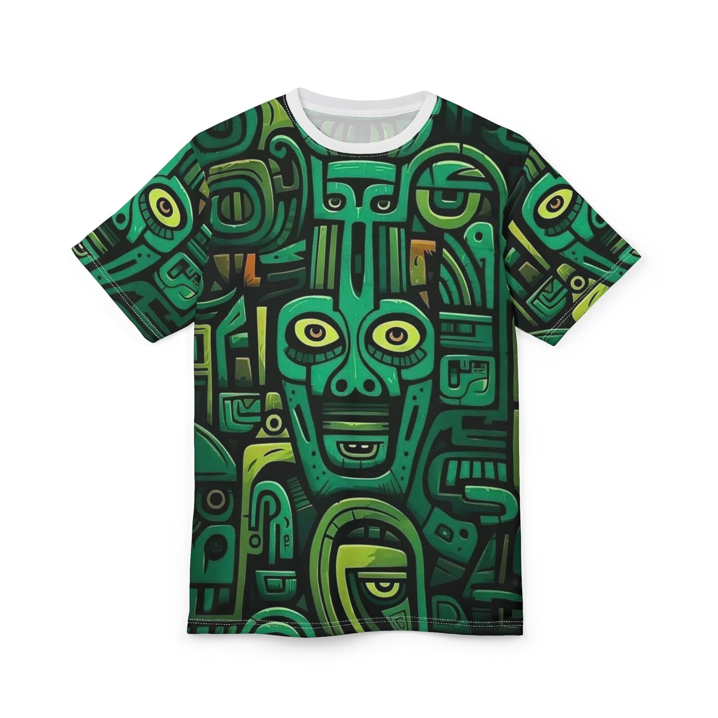 Aztec Graphic Tee - Cultural Art Design