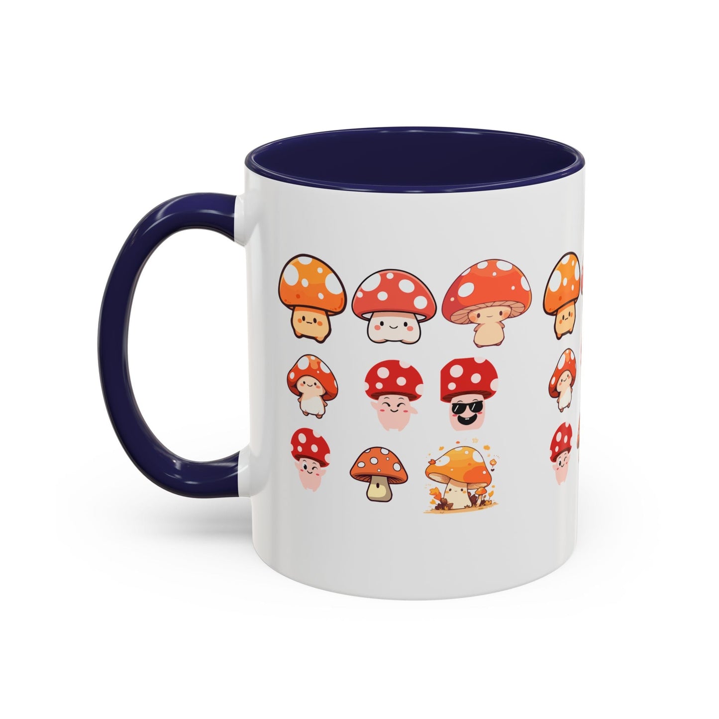 Whimsical Mushroom Coffee Mug, Cute Gift for Nature Lovers, Fun Kitchen Decor, Unique Present for Coffee Lovers, Great for Birthdays