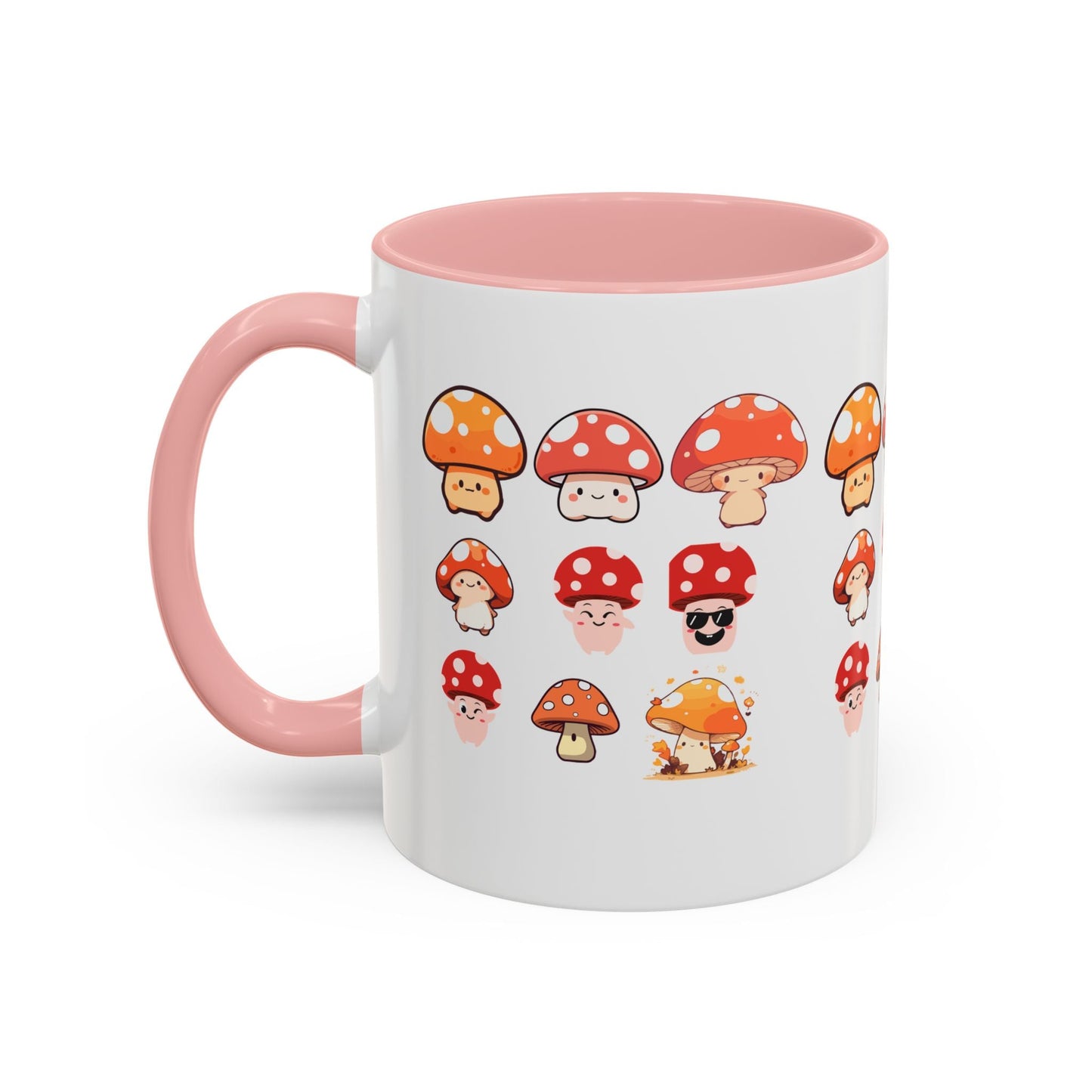 Whimsical Mushroom Coffee Mug, Cute Gift for Nature Lovers, Fun Kitchen Decor, Unique Present for Coffee Lovers, Great for Birthdays