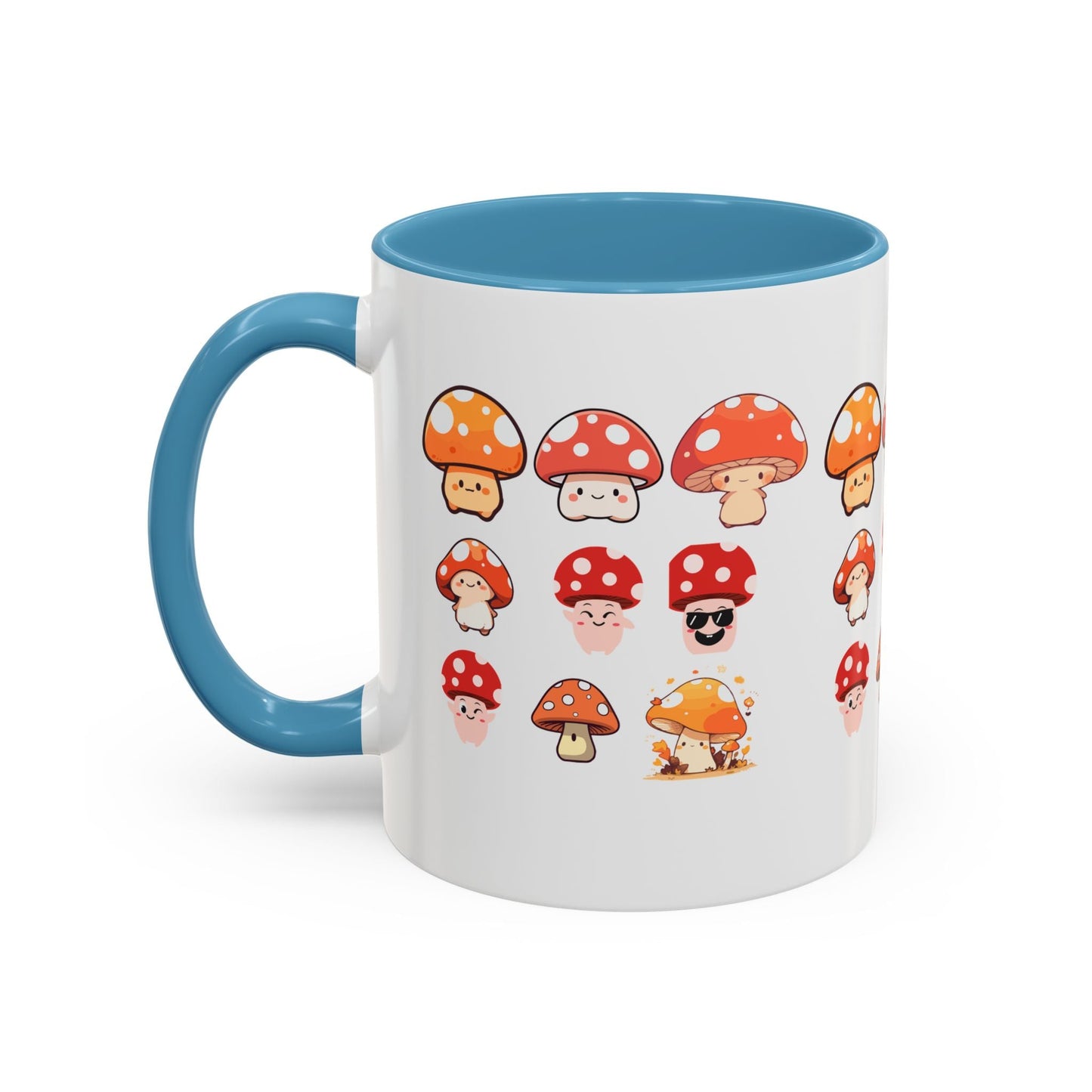 Whimsical Mushroom Coffee Mug, Cute Gift for Nature Lovers, Fun Kitchen Decor, Unique Present for Coffee Lovers, Great for Birthdays