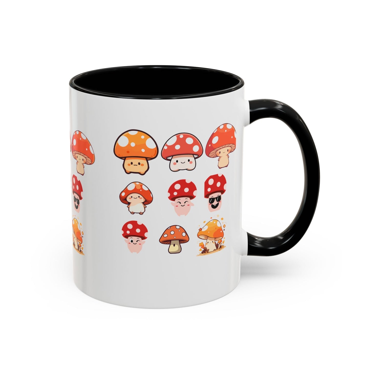 Whimsical Mushroom Coffee Mug, Cute Gift for Nature Lovers, Fun Kitchen Decor, Unique Present for Coffee Lovers, Great for Birthdays