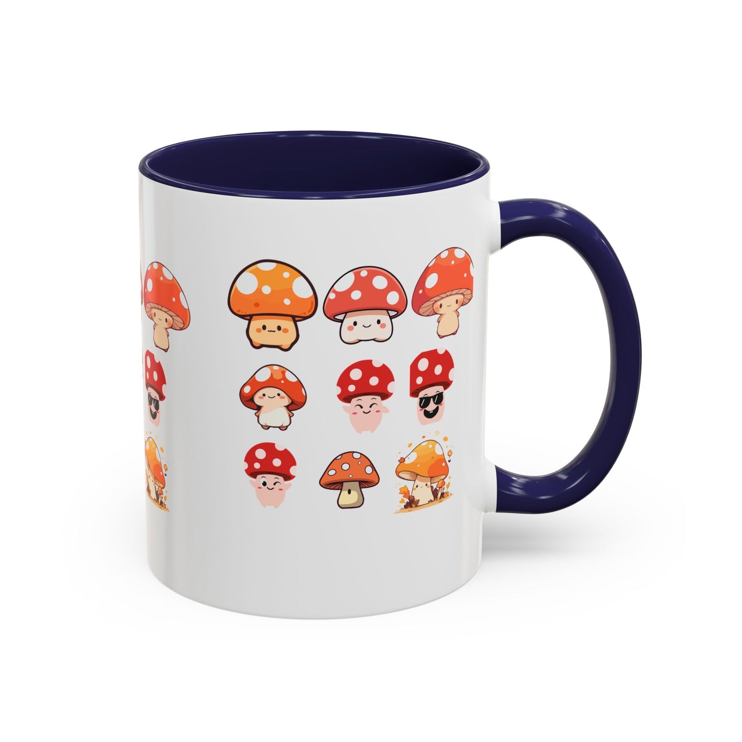 Whimsical Mushroom Coffee Mug, Cute Gift for Nature Lovers, Fun Kitchen Decor, Unique Present for Coffee Lovers, Great for Birthdays
