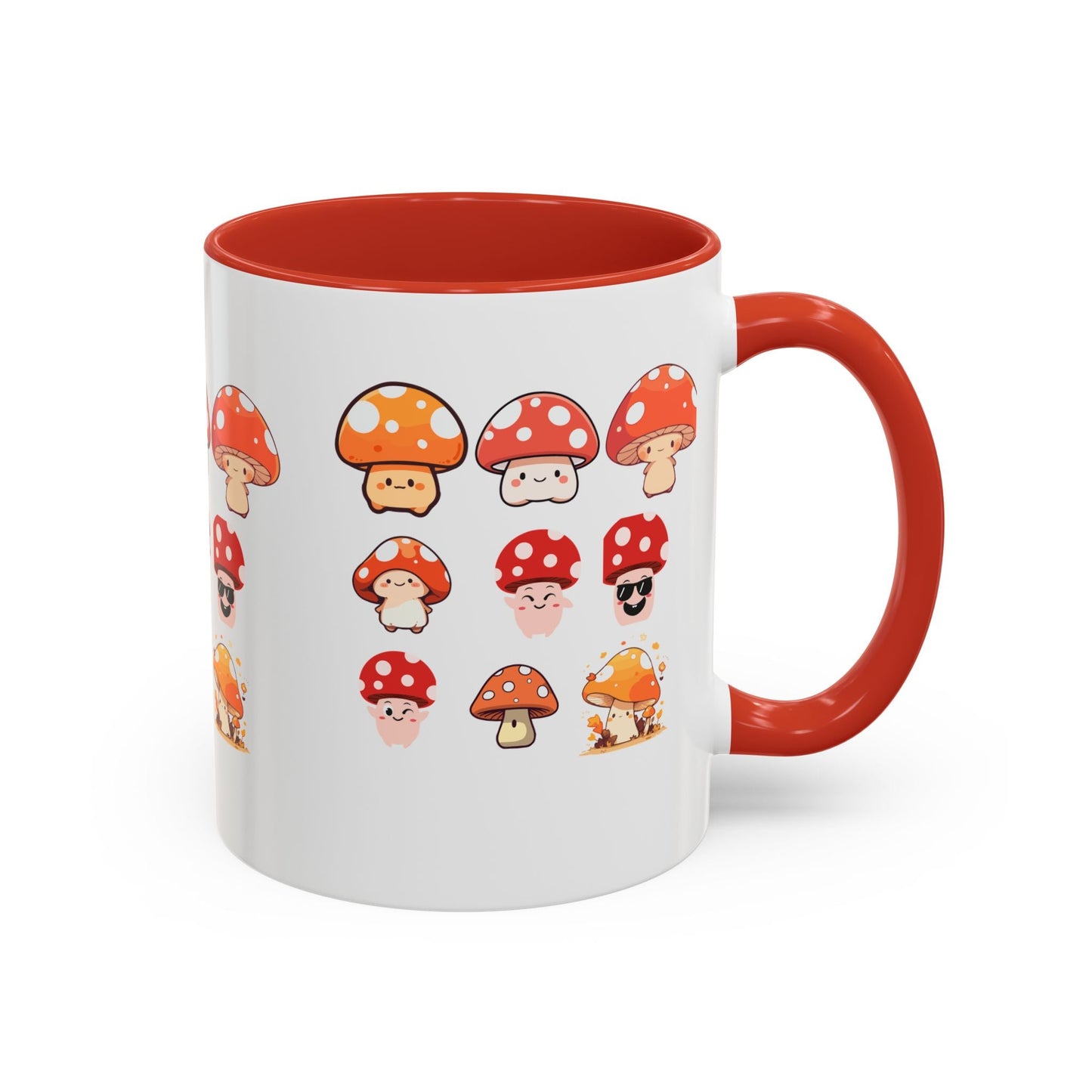 Whimsical Mushroom Coffee Mug, Cute Gift for Nature Lovers, Fun Kitchen Decor, Unique Present for Coffee Lovers, Great for Birthdays