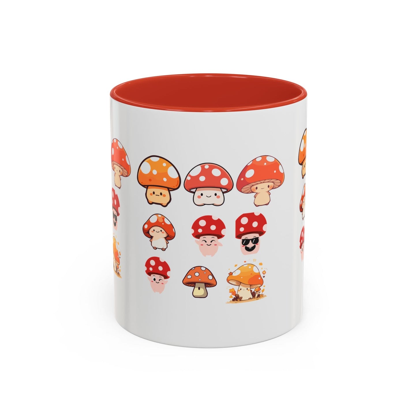 Whimsical Mushroom Coffee Mug, Cute Gift for Nature Lovers, Fun Kitchen Decor, Unique Present for Coffee Lovers, Great for Birthdays