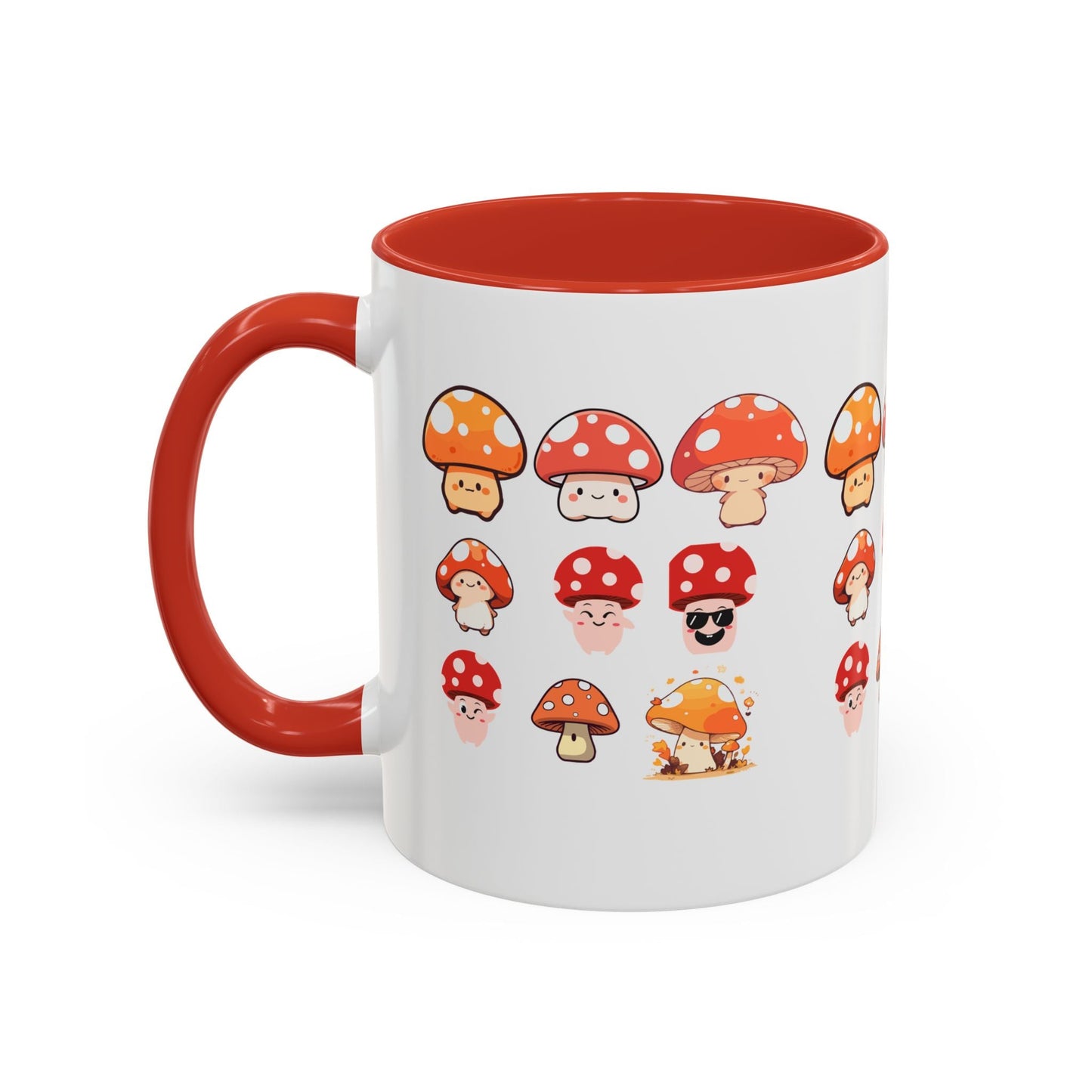 Whimsical Mushroom Coffee Mug, Cute Gift for Nature Lovers, Fun Kitchen Decor, Unique Present for Coffee Lovers, Great for Birthdays