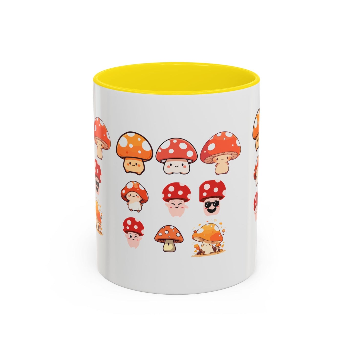 Whimsical Mushroom Coffee Mug, Cute Gift for Nature Lovers, Fun Kitchen Decor, Unique Present for Coffee Lovers, Great for Birthdays