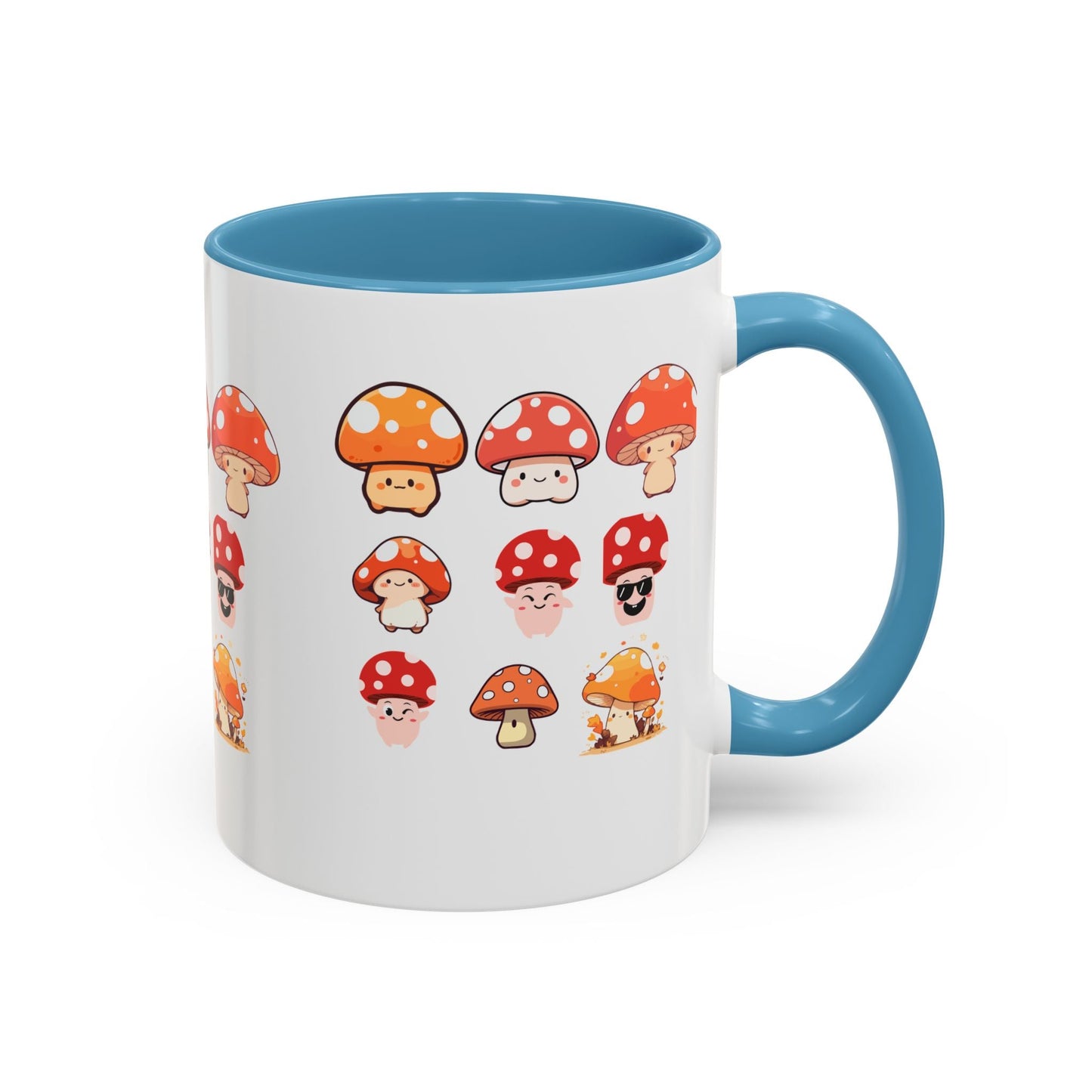 Whimsical Mushroom Coffee Mug, Cute Gift for Nature Lovers, Fun Kitchen Decor, Unique Present for Coffee Lovers, Great for Birthdays