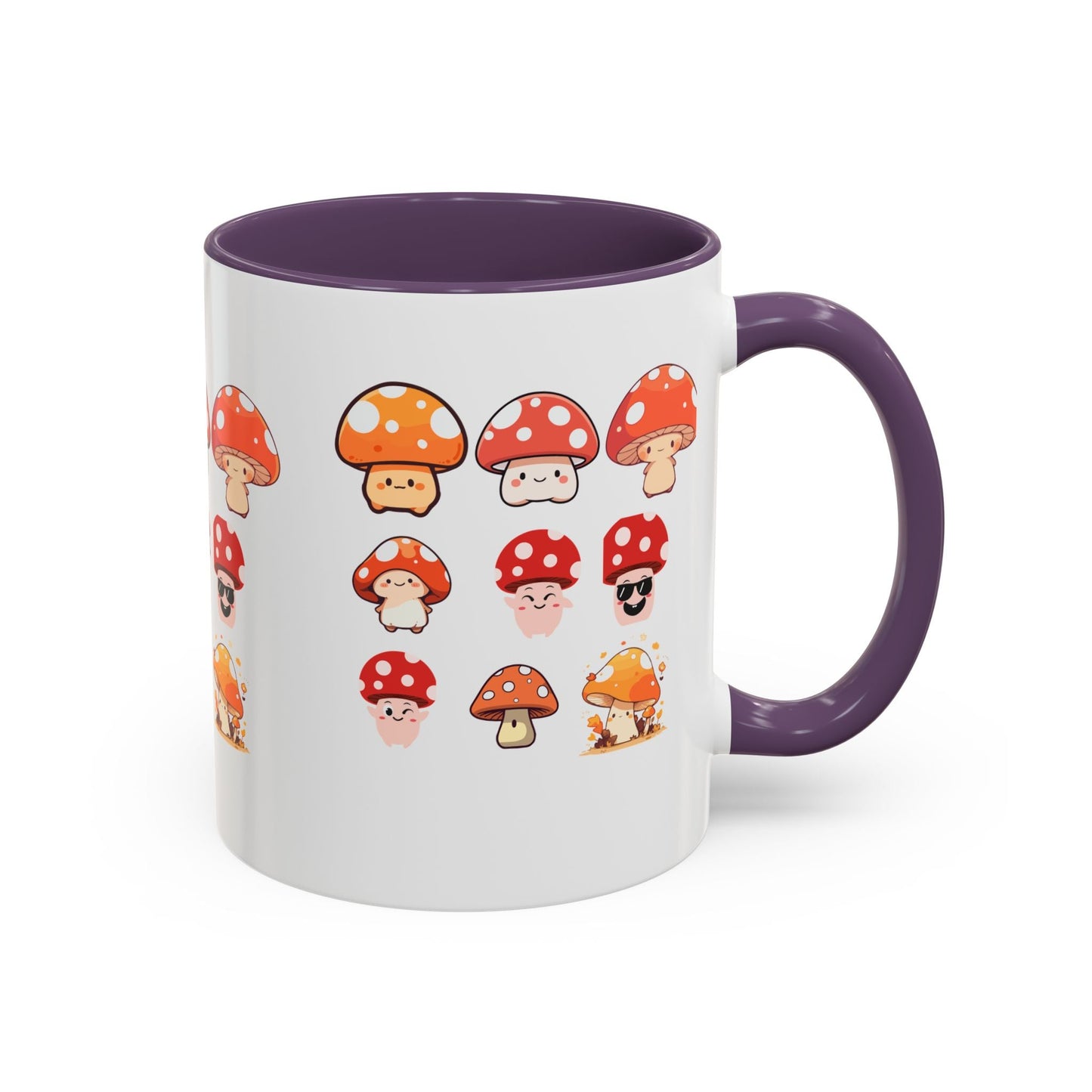 Whimsical Mushroom Coffee Mug, Cute Gift for Nature Lovers, Fun Kitchen Decor, Unique Present for Coffee Lovers, Great for Birthdays