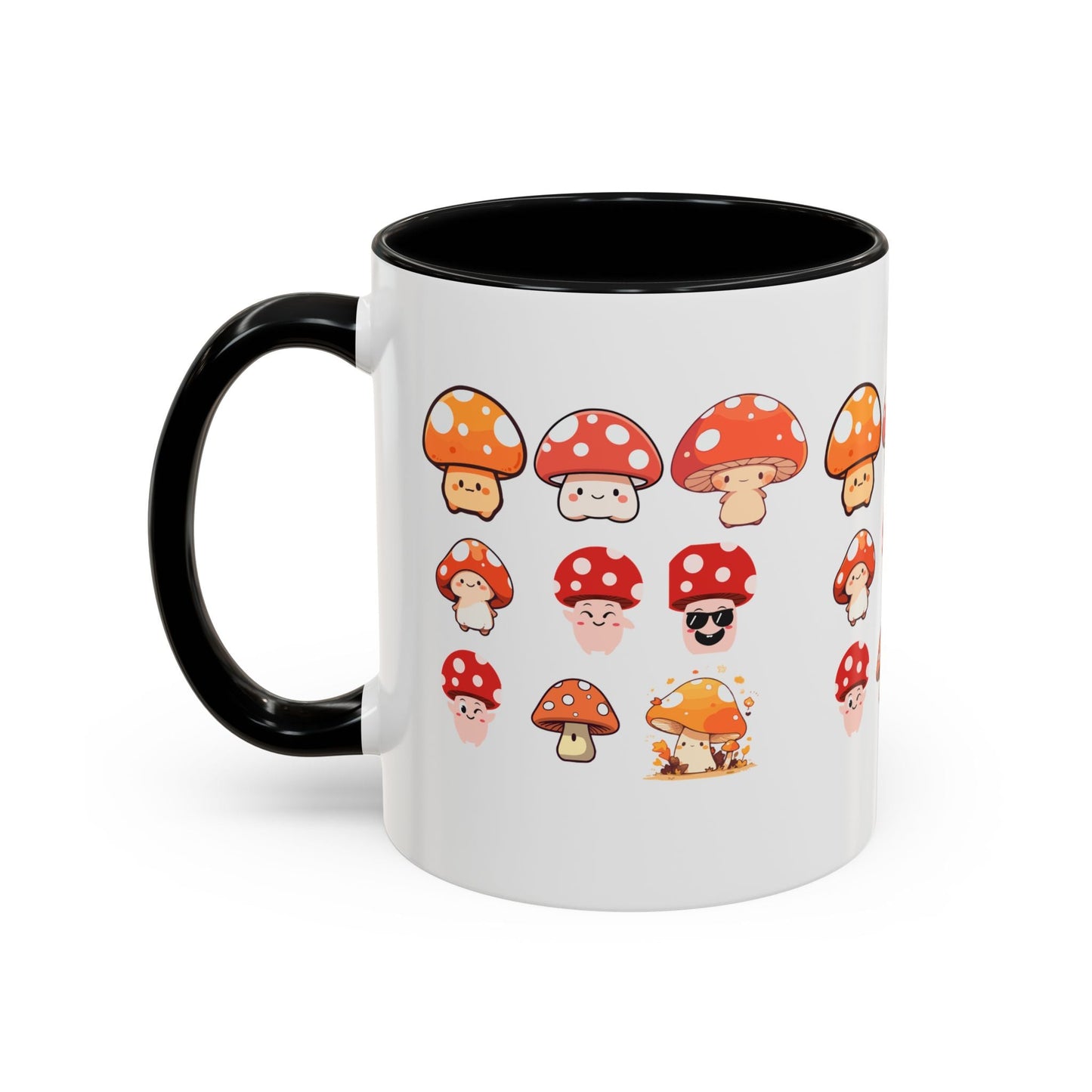 Whimsical Mushroom Coffee Mug, Cute Gift for Nature Lovers, Fun Kitchen Decor, Unique Present for Coffee Lovers, Great for Birthdays