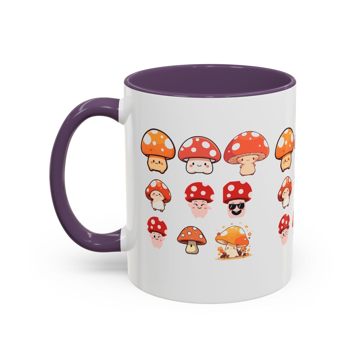 Whimsical Mushroom Coffee Mug, Cute Gift for Nature Lovers, Fun Kitchen Decor, Unique Present for Coffee Lovers, Great for Birthdays