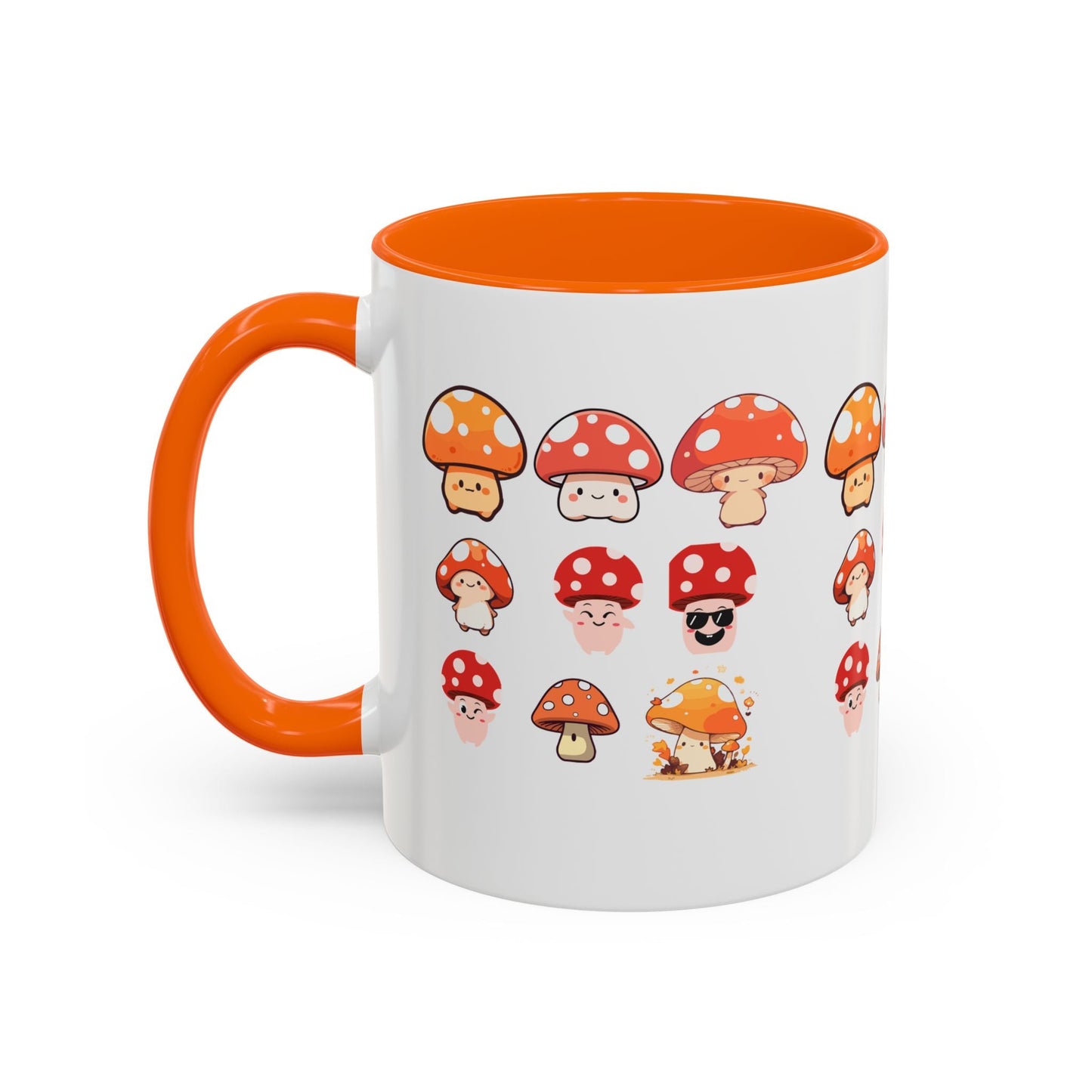 Whimsical Mushroom Coffee Mug, Cute Gift for Nature Lovers, Fun Kitchen Decor, Unique Present for Coffee Lovers, Great for Birthdays