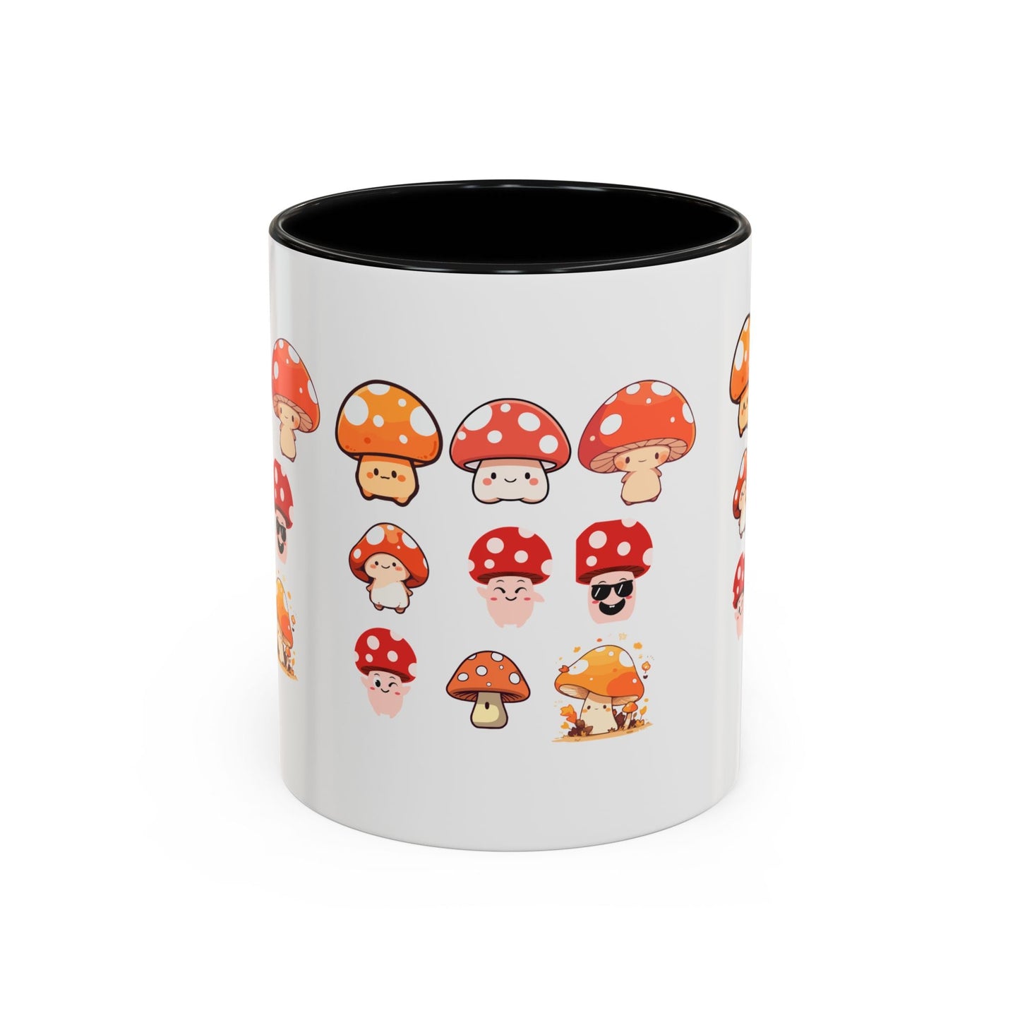 Whimsical Mushroom Coffee Mug, Cute Gift for Nature Lovers, Fun Kitchen Decor, Unique Present for Coffee Lovers, Great for Birthdays