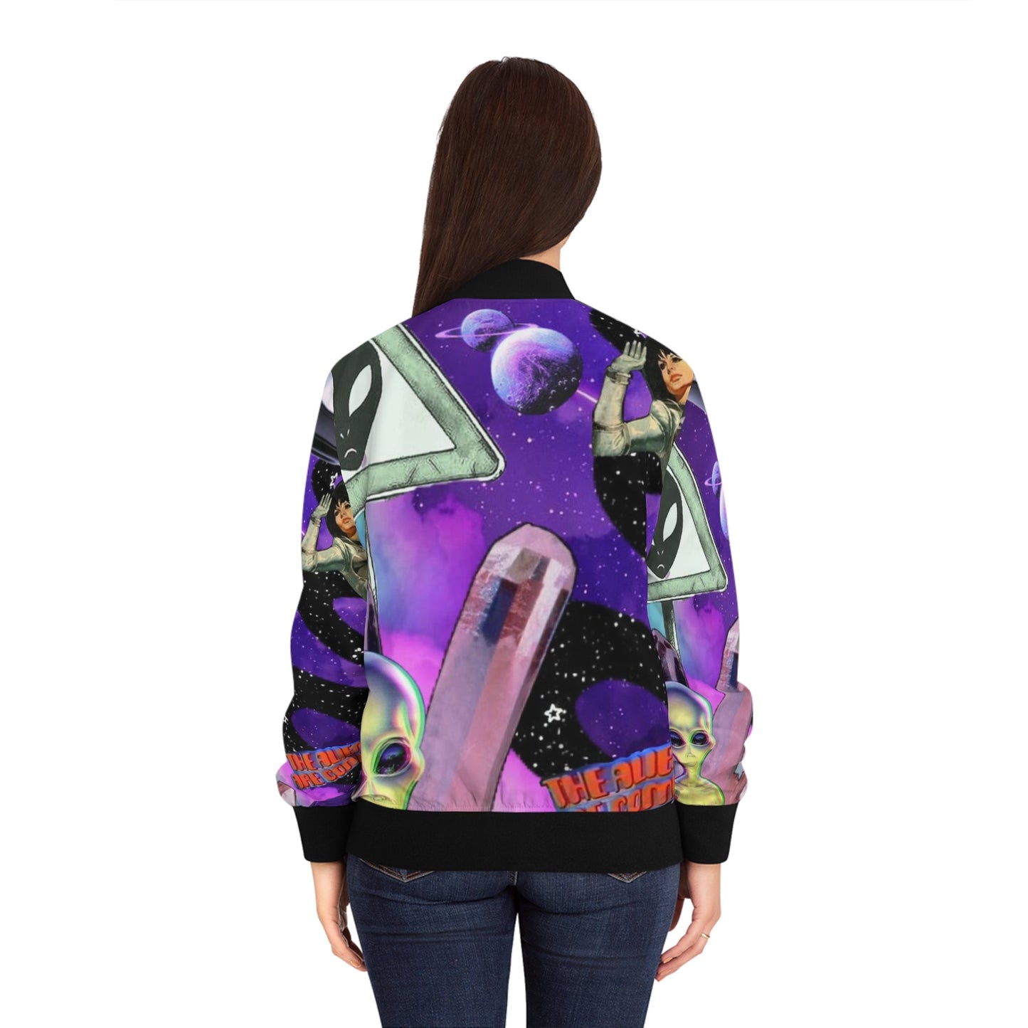 Women's Bomber Jacket (AOP)