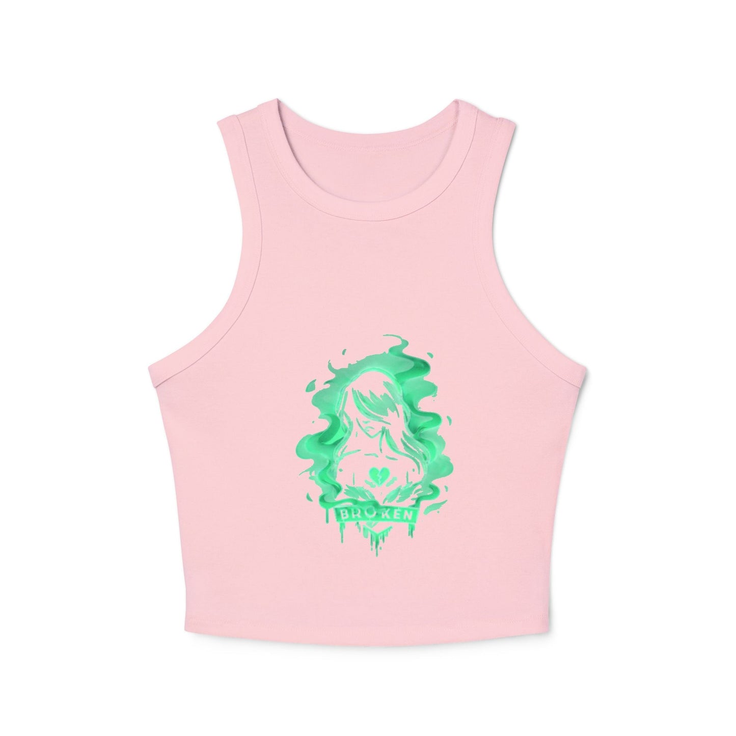 Women's Micro Rib Racer Tank Top