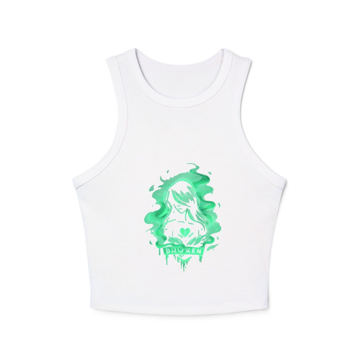 Women's Micro Rib Racer Tank Top