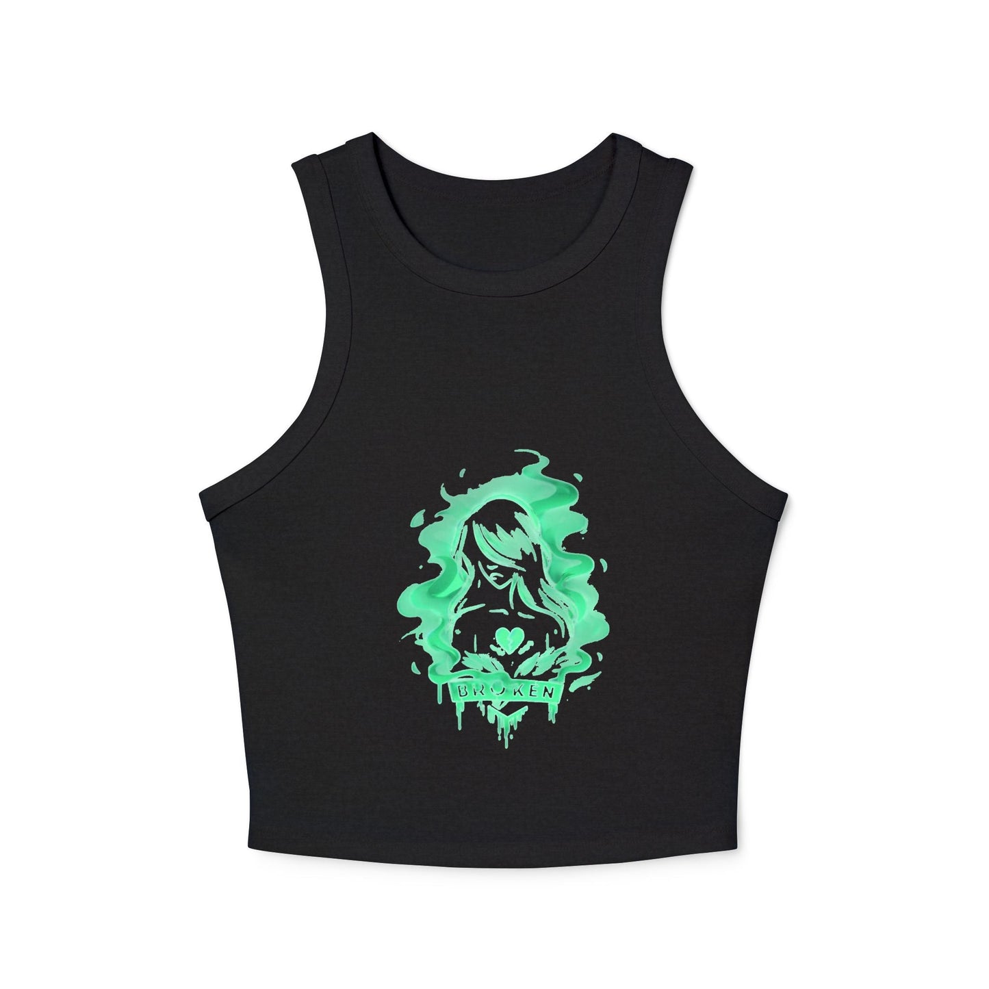Women's Micro Rib Racer Tank Top