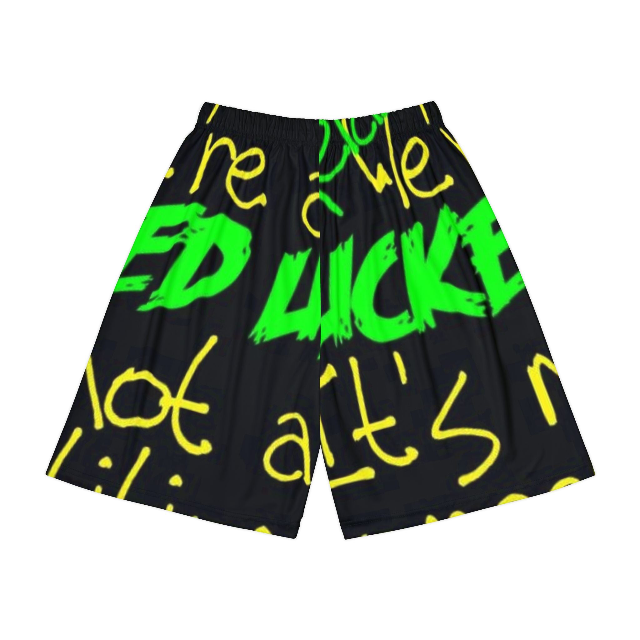 Bold Graphic Sports Shorts for Active Men, Cool Summer Workout Shorts, Gym Wear, Casual Beach Shorts