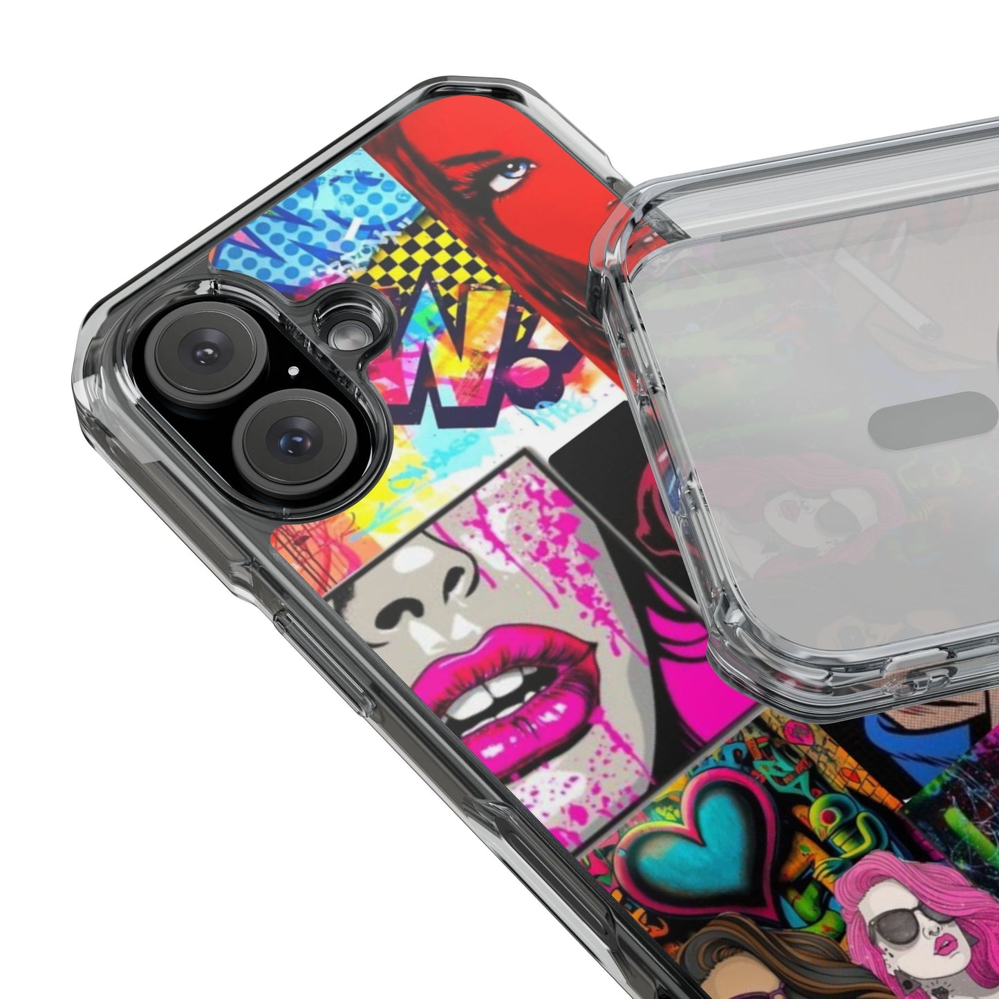 Magnetic Clear Impact Cases
