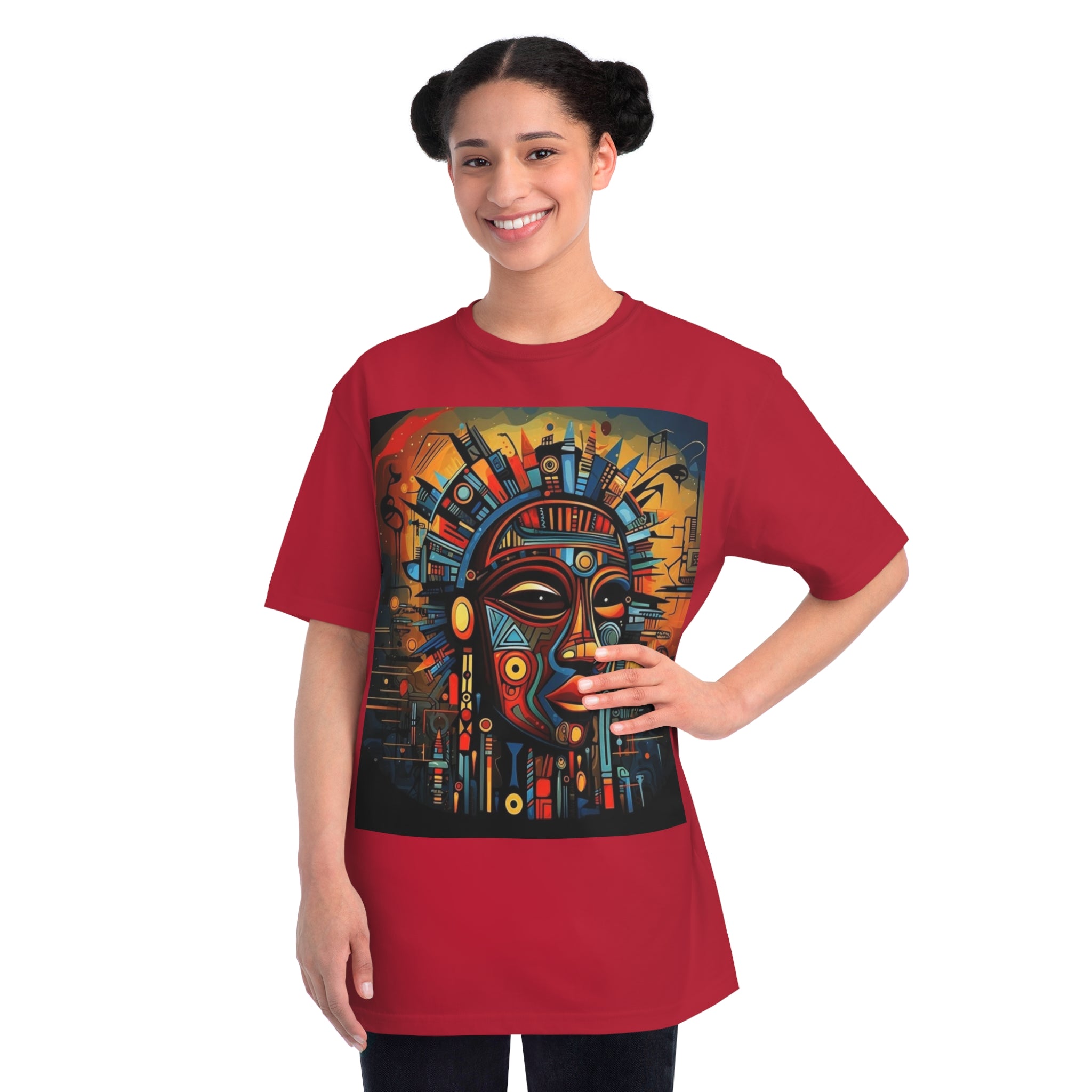 Vibrant Graphic Tee for Art😎💯💥🤩🔖🆘️ Lovers, Unisex Organic T-Shirt, Unique Gifts, Casual Wear, Bohemian Style, Eco-Friendly Fashion