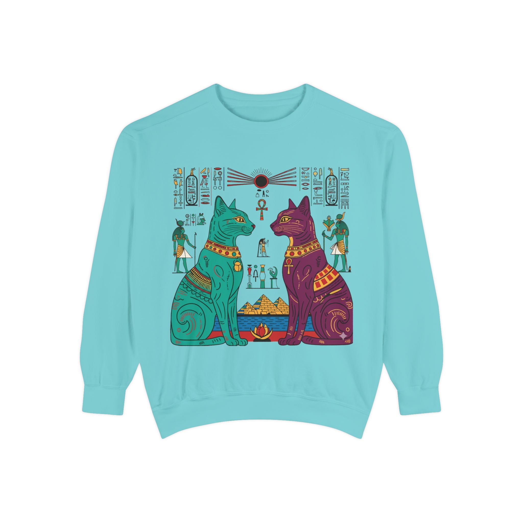 Egyptian cats Sweatshirt