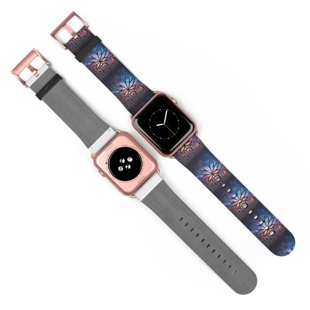 Fireworks Lotus Watch Band — Floral Galaxy Apple Watch Strap