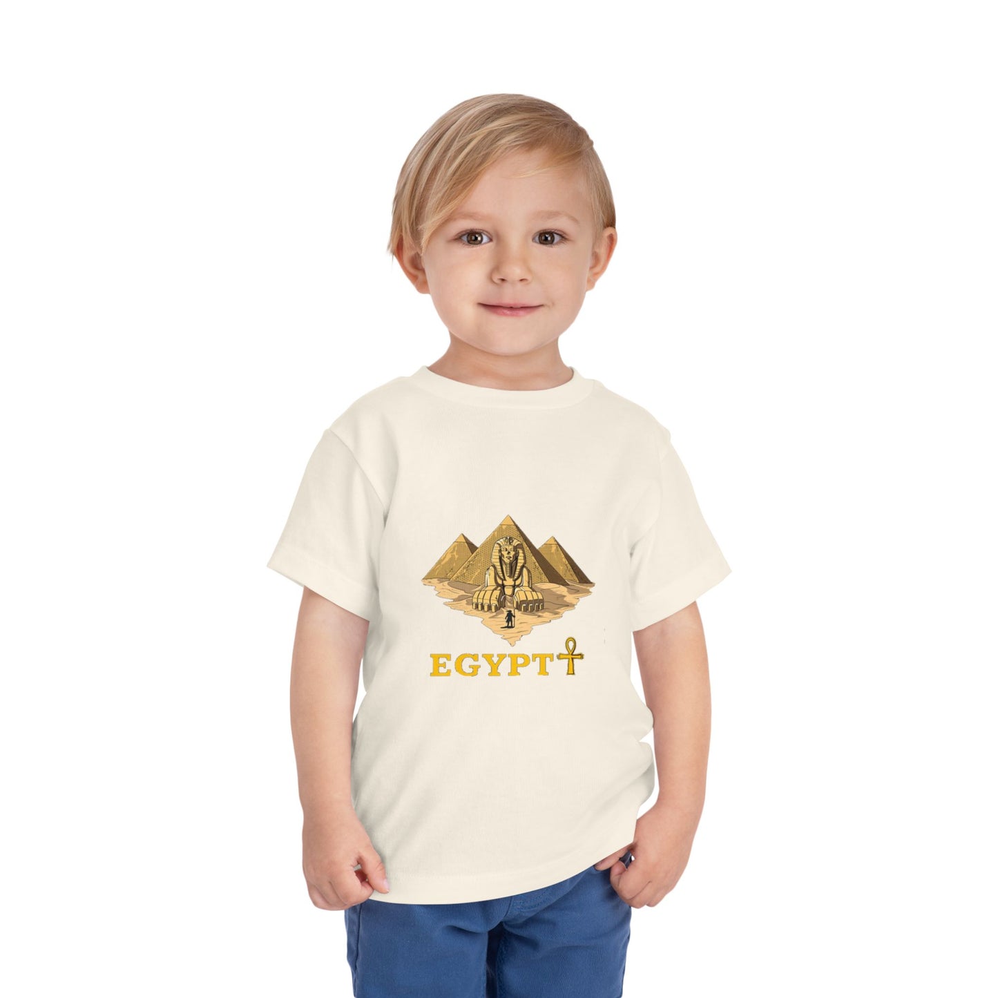 Egyptian Pyramid Toddler Tee, Cute Kids Tee, Animal Kingdom Shirt, Adventure Tee, Gift for Boys and Girls, Fun Summer Outfit