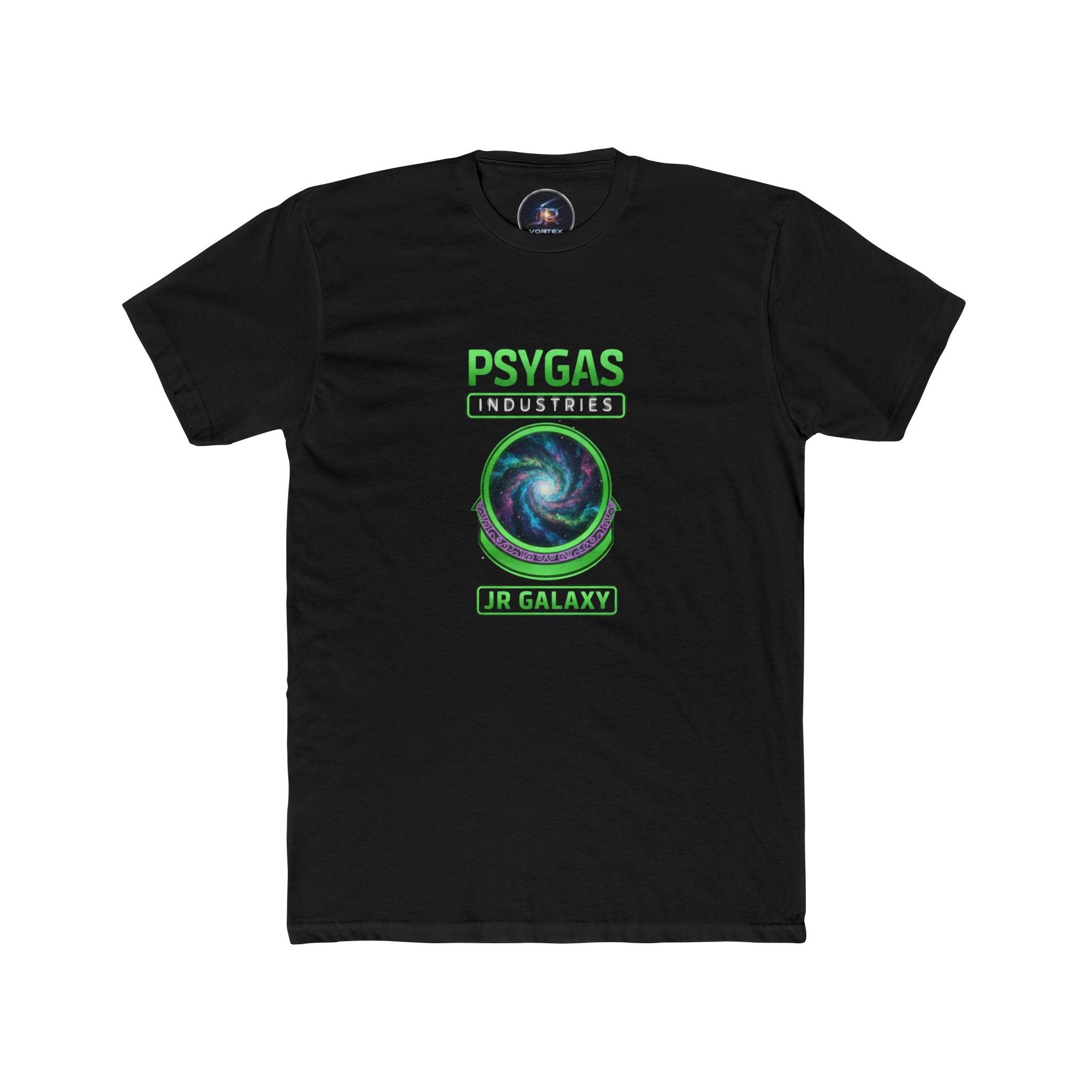Psygas Industries Unisex Crew Tee, Galaxy-Themed Shirt, Casual Unisex T-Shirt, Sci-Fi Apparel, Gift for Space Lovers, Cool Graphic Tee
