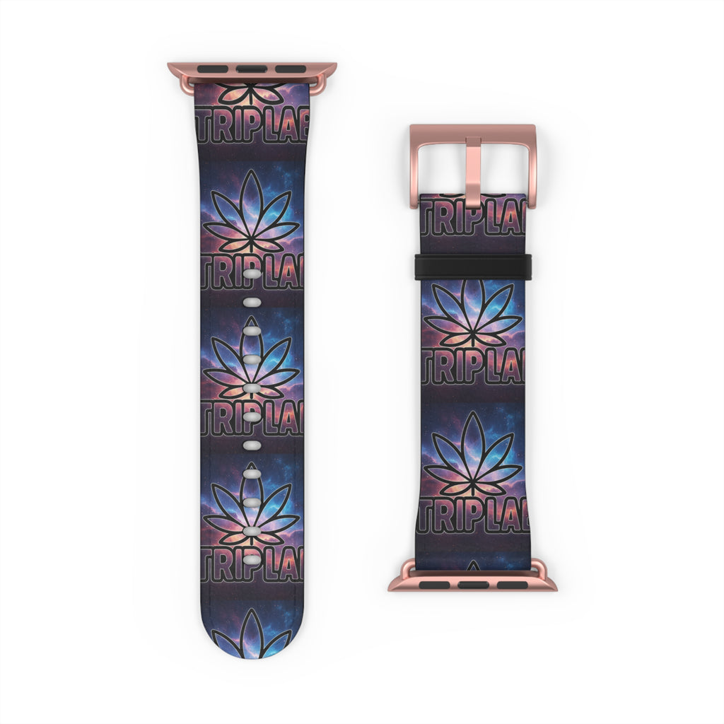 Fireworks Lotus Watch Band — Floral Galaxy Apple Watch Strap