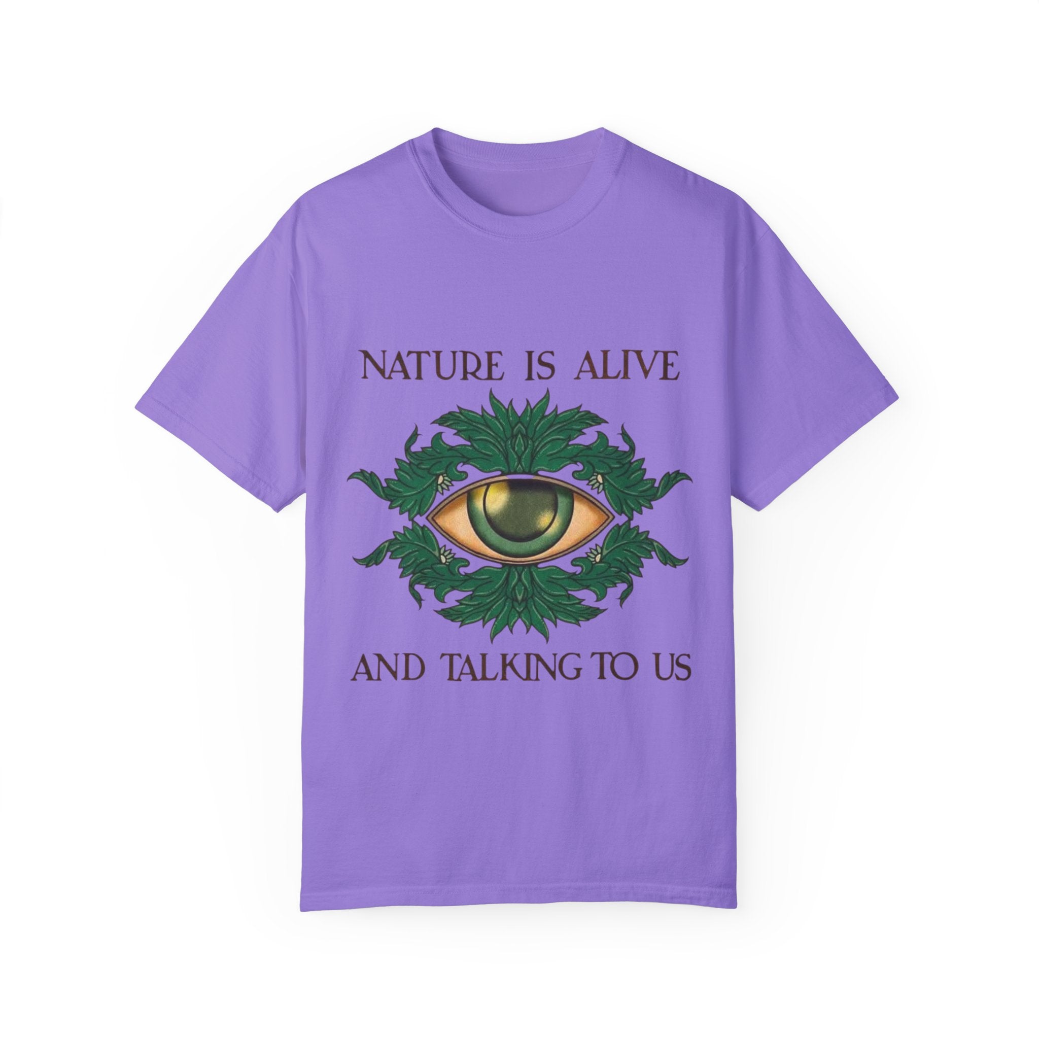 Nature-Inspired Unisex T-Shirt, Eco Friendly Tee, Nature Lover Gift, Casual Wear, Vintage Graphic Tee, Boho Style, Earth Day