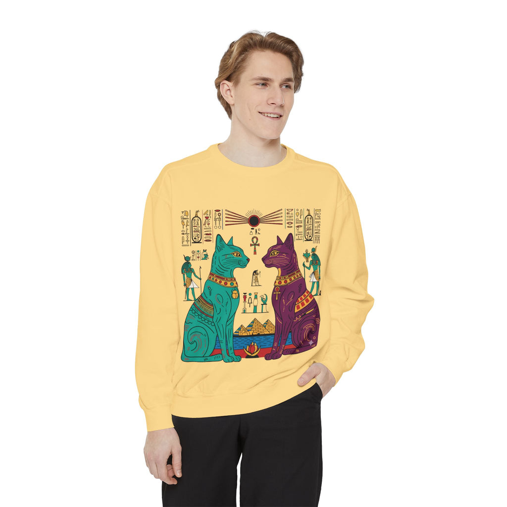 Egyptian cats Sweatshirt