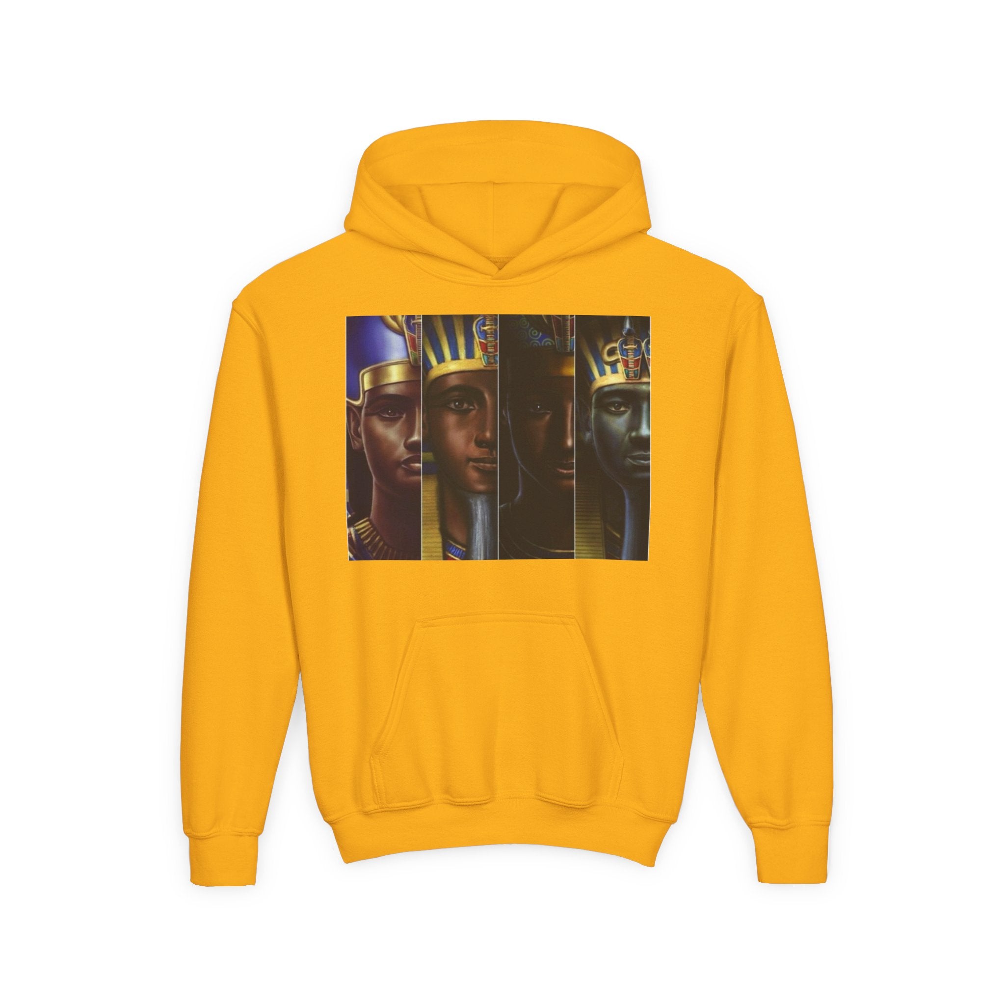Egyptian Kings Youth Hooded Sweatshirt - Stylish and Comfortable