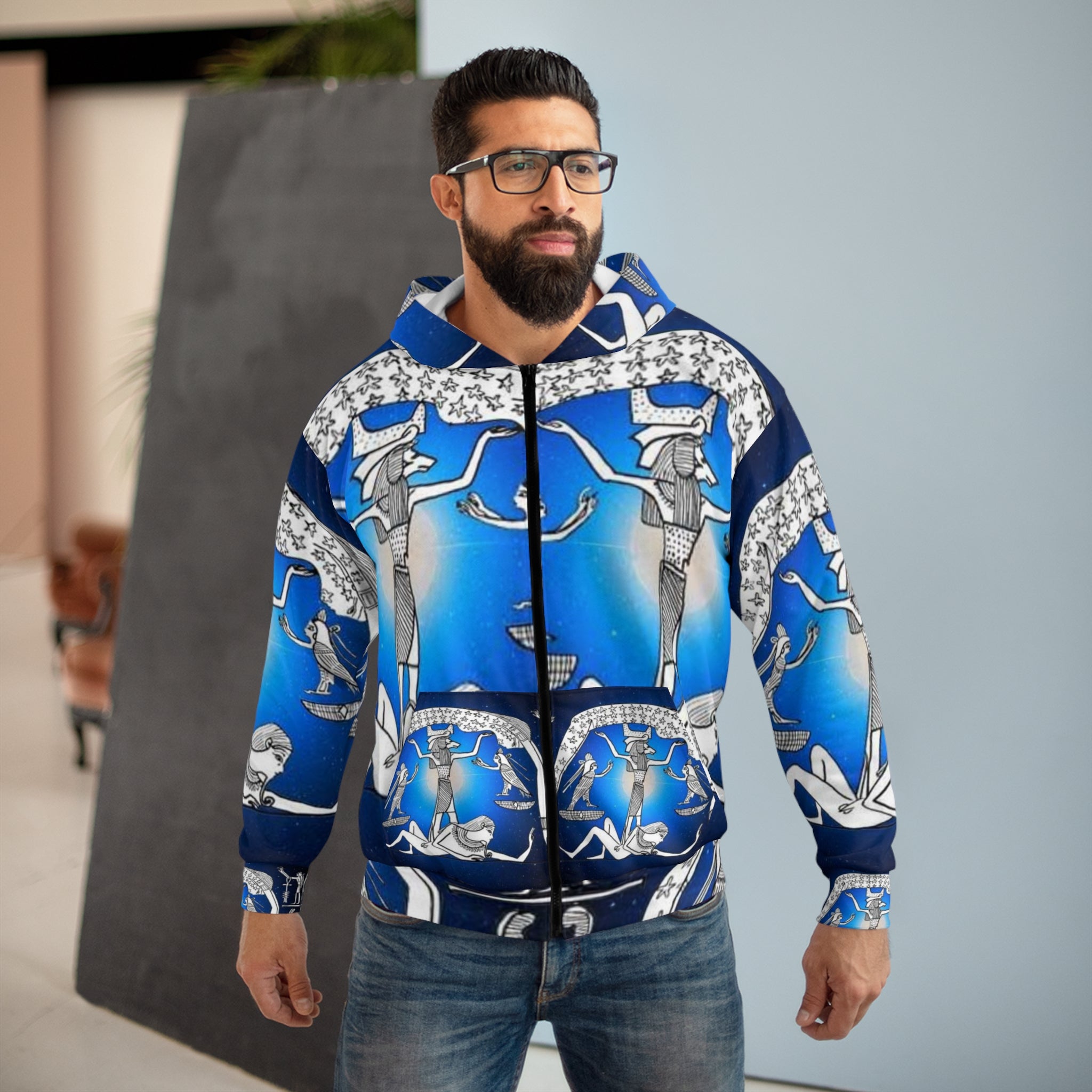 Unisex Zip Hoodie (AOP)