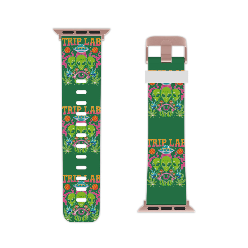 Vibrant Apple Watch Band | Customizable Printed Strap for Hipsters, Perfect for Festivals & Everyday Wear, Unique Gift Idea