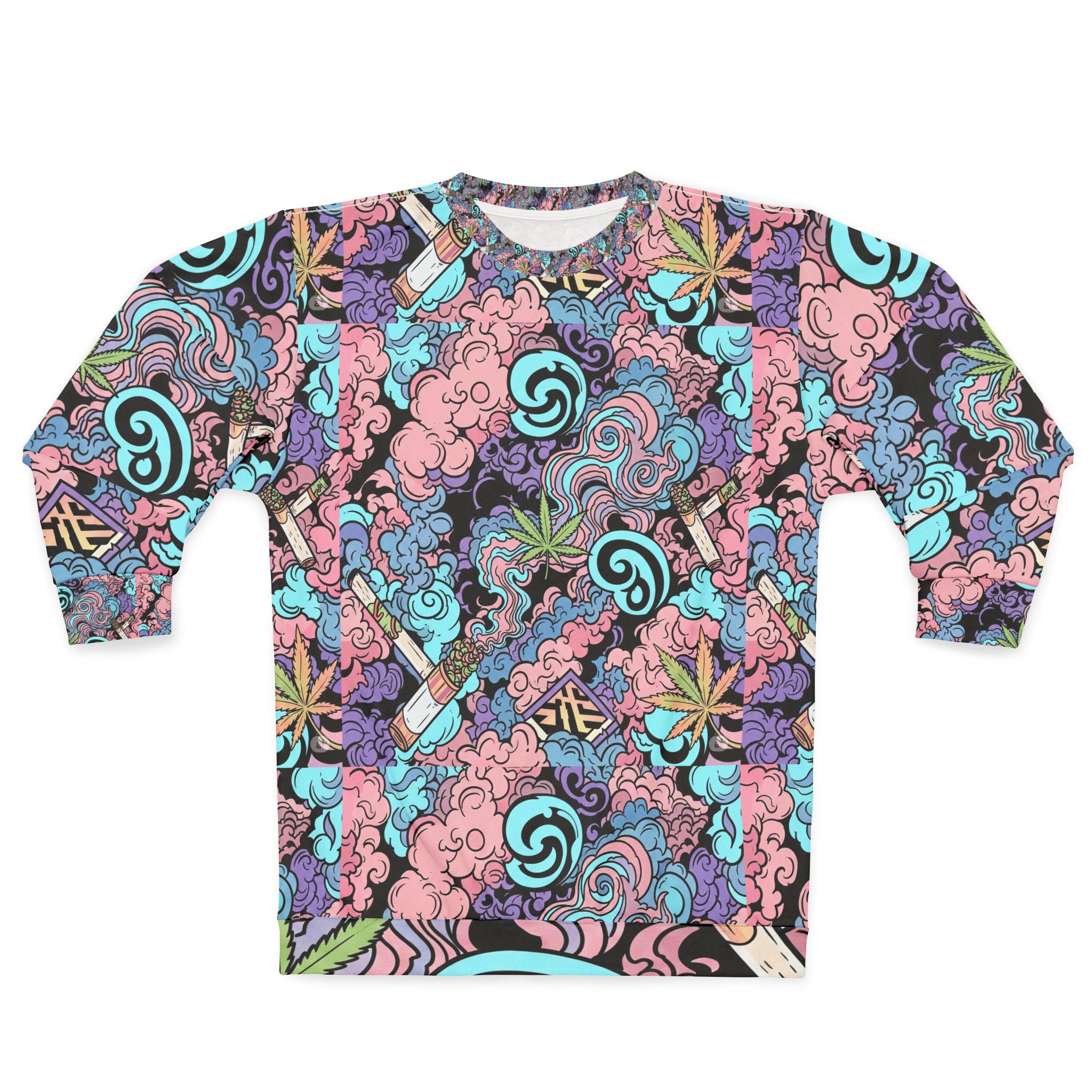 Vibrant Graphic Unisex Sweatshirt, Trendy Streetwear, Cozy Casual Wear, Perfect for Gifts, Relaxed Fit for Everyday Style