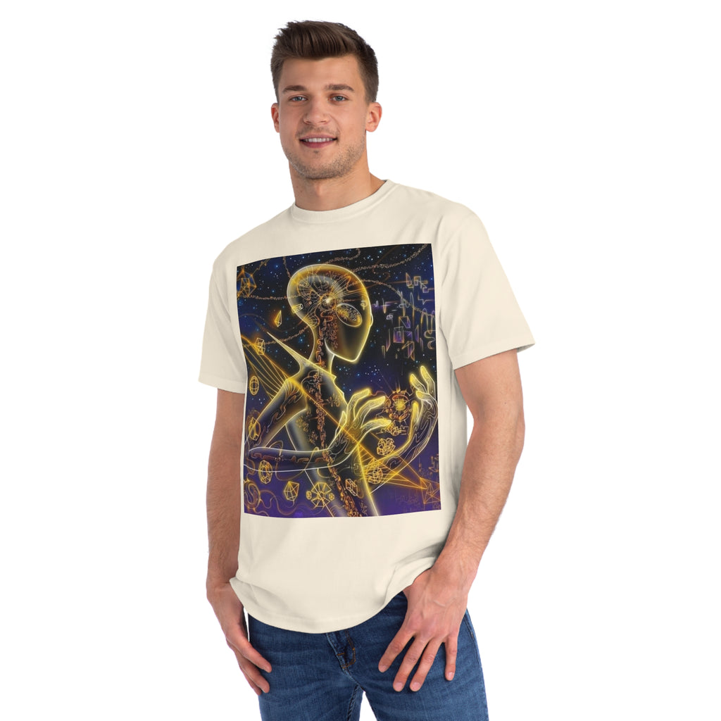 Cosmic Vibes T-Shirt - Alien👽🛸🔖 Design, Unisex Tee, Music Festival Shirt, Gifts for Space Lovers, Casual Wear, Unique Art T-Shirt