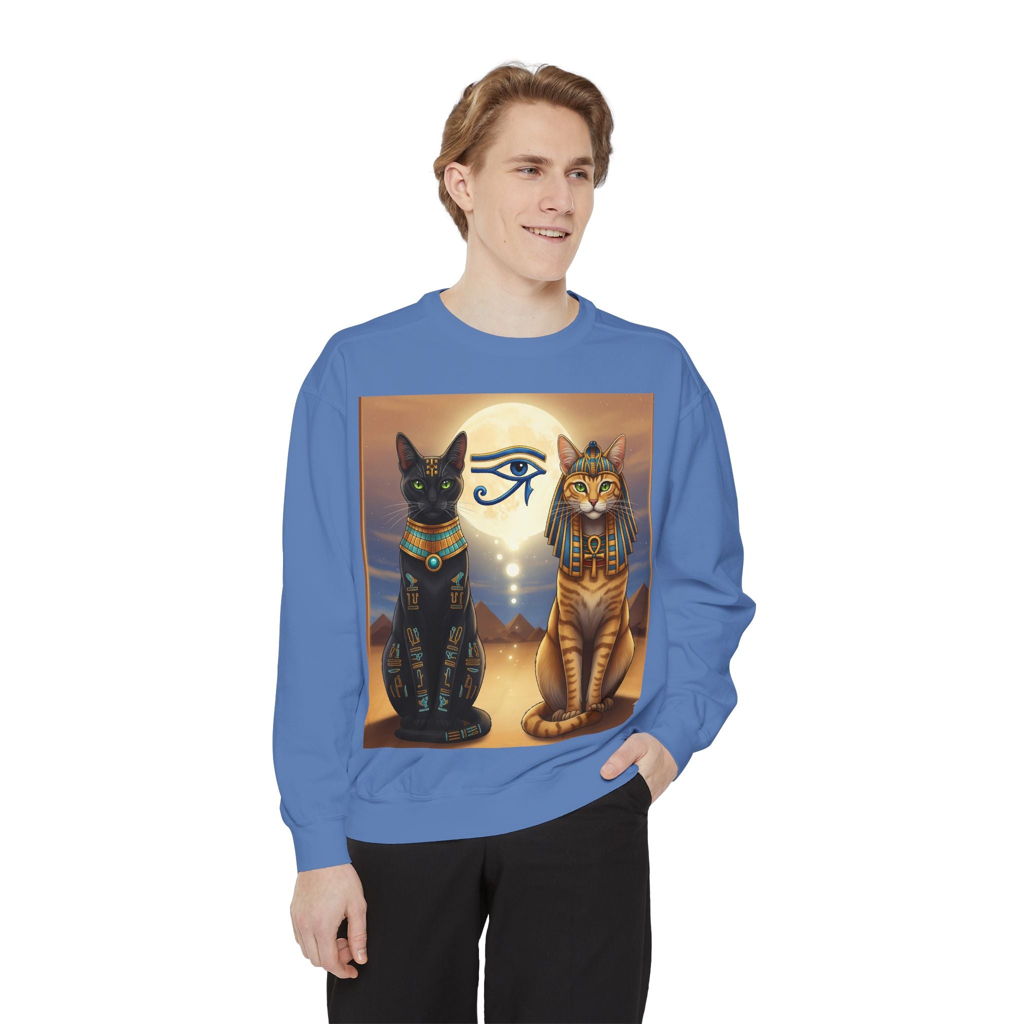Egyptian Cats Sweatshirt