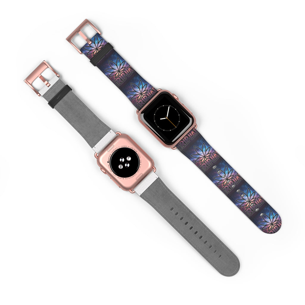 Fireworks Lotus Watch Band — Floral Galaxy Apple Watch Strap