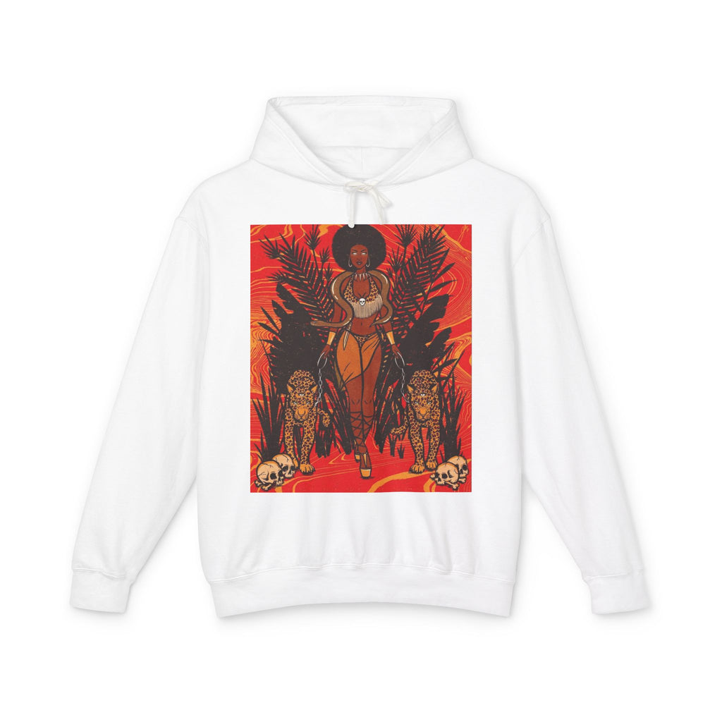 Bold Jungle Vibes Unisex Lightweight Hooded Sweatshirt