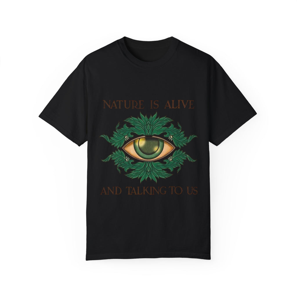 Nature-Inspired Unisex T-Shirt, Eco Friendly Tee, Nature Lover Gift, Casual Wear, Vintage Graphic Tee, Boho Style, Earth Day