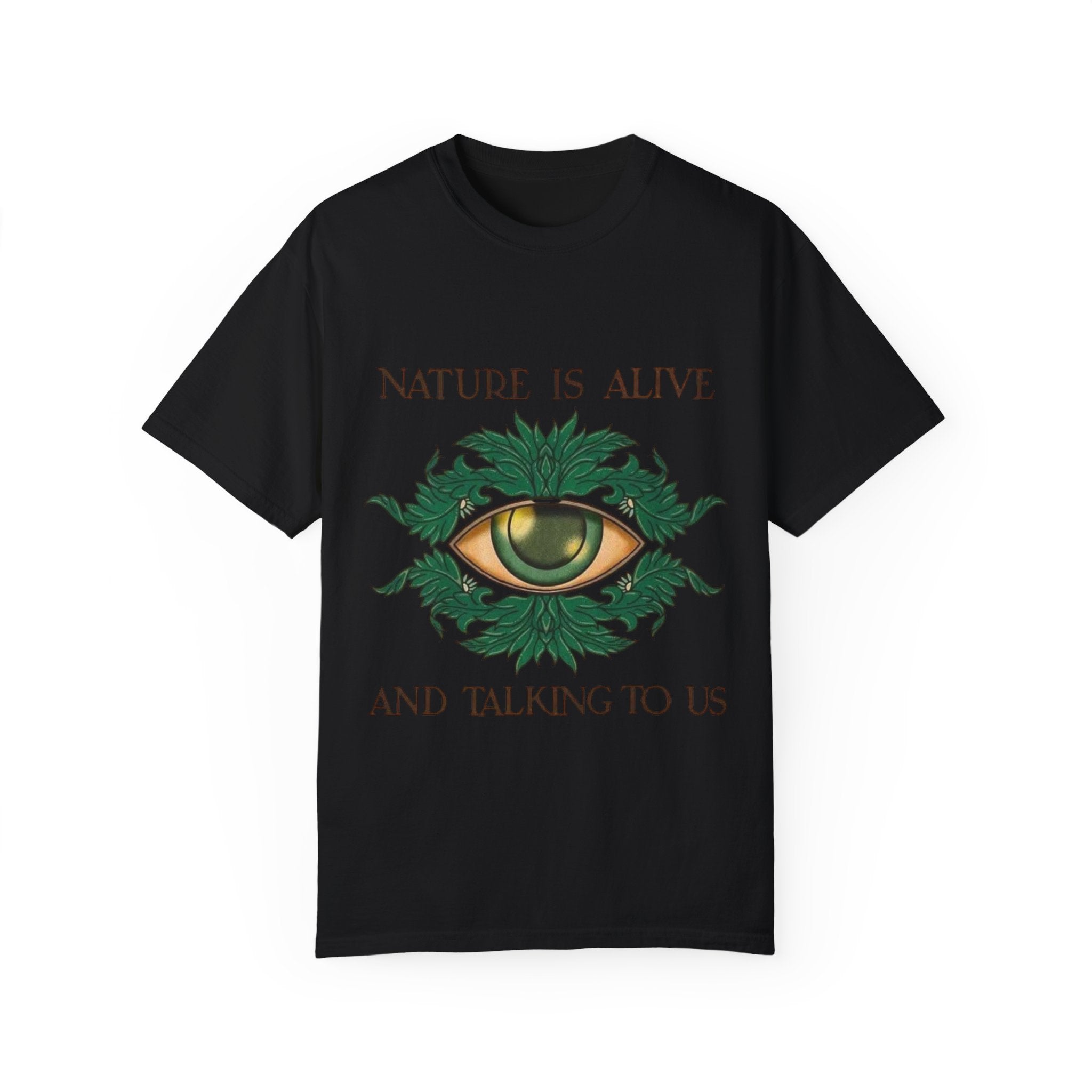 Nature-Inspired Unisex T-Shirt, Eco Friendly Tee, Nature Lover Gift, Casual Wear, Vintage Graphic Tee, Boho Style, Earth Day