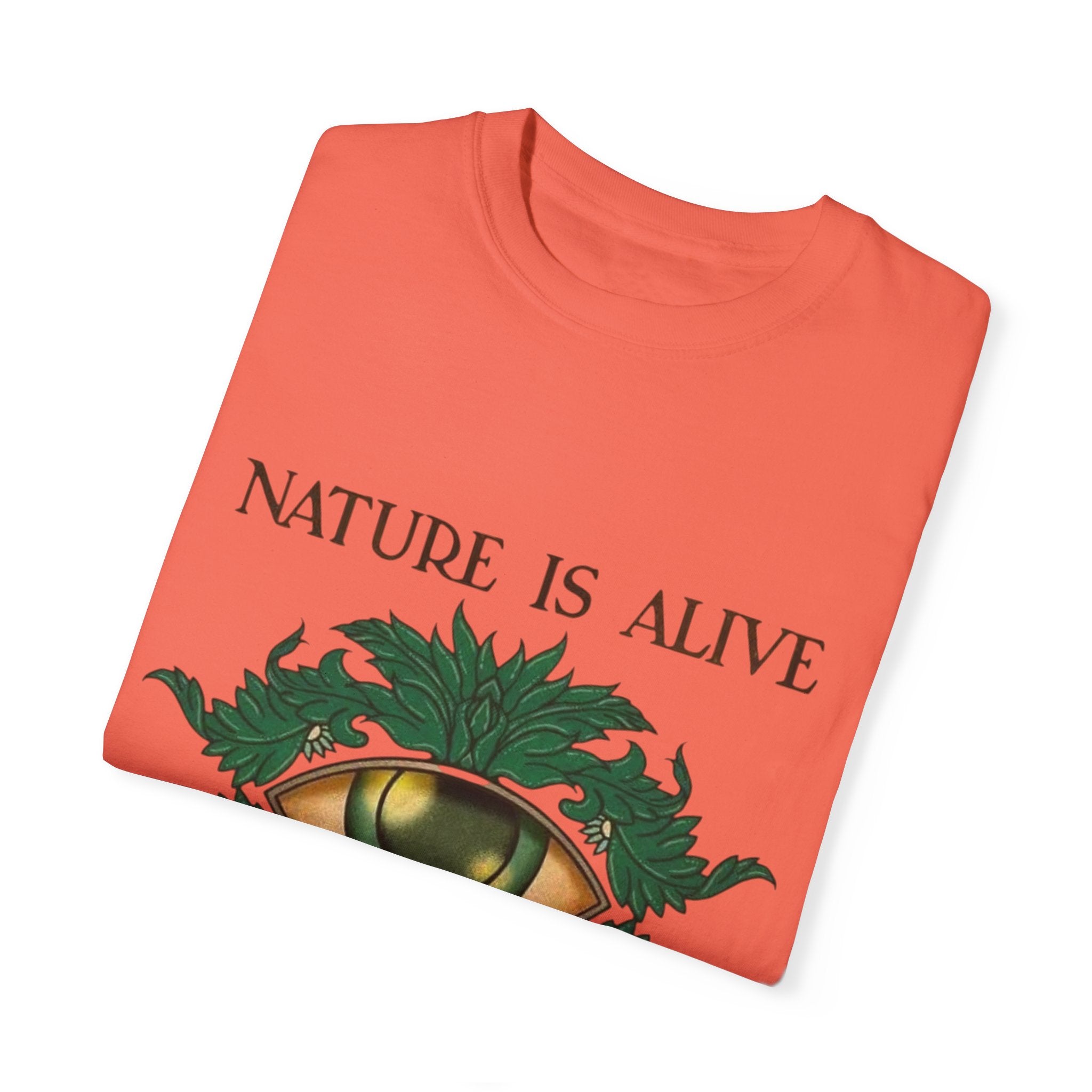 Nature-Inspired Unisex T-Shirt, Eco Friendly Tee, Nature Lover Gift, Casual Wear, Vintage Graphic Tee, Boho Style, Earth Day