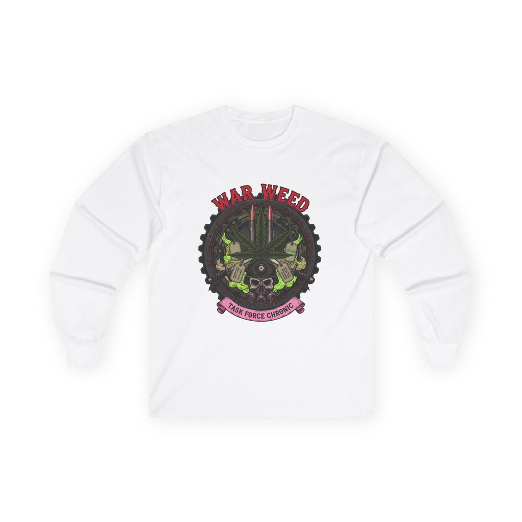 War weed Cotton Long Sleeve Tee