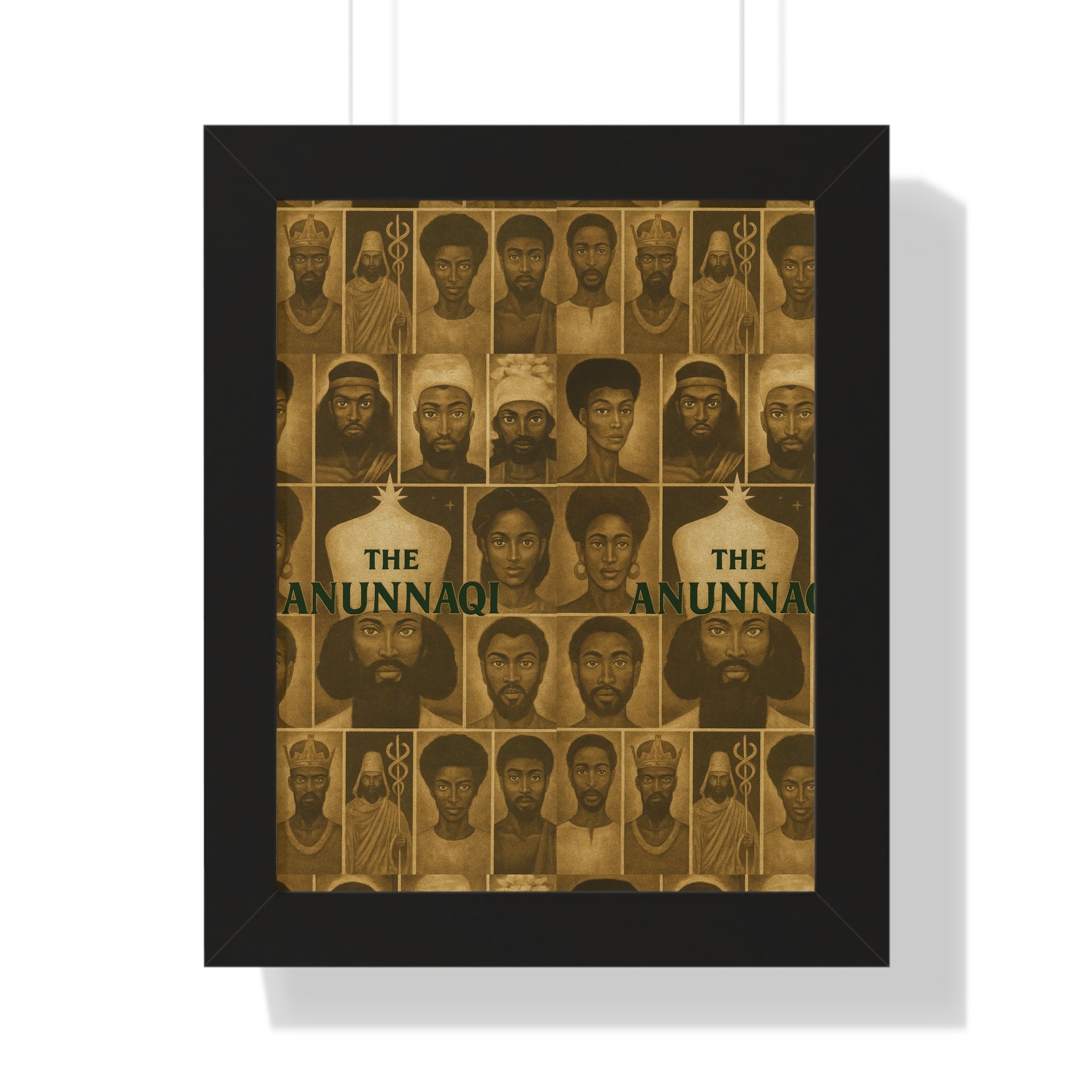 Framed Vertical Poster