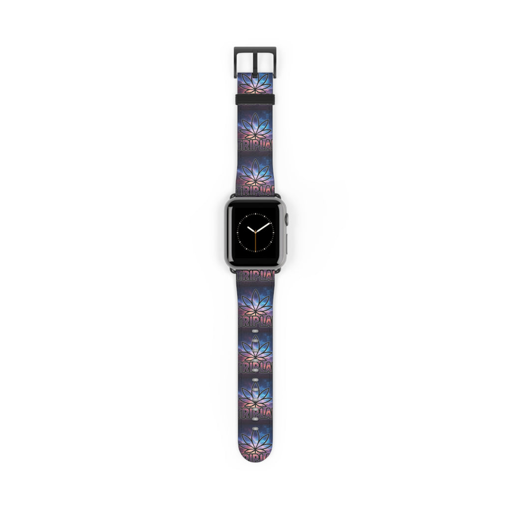 Fireworks Lotus Watch Band — Floral Galaxy Apple Watch Strap