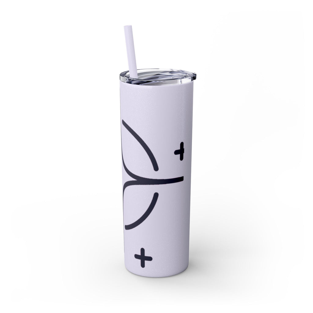 Skinny Tumbler with Straw, 20oz