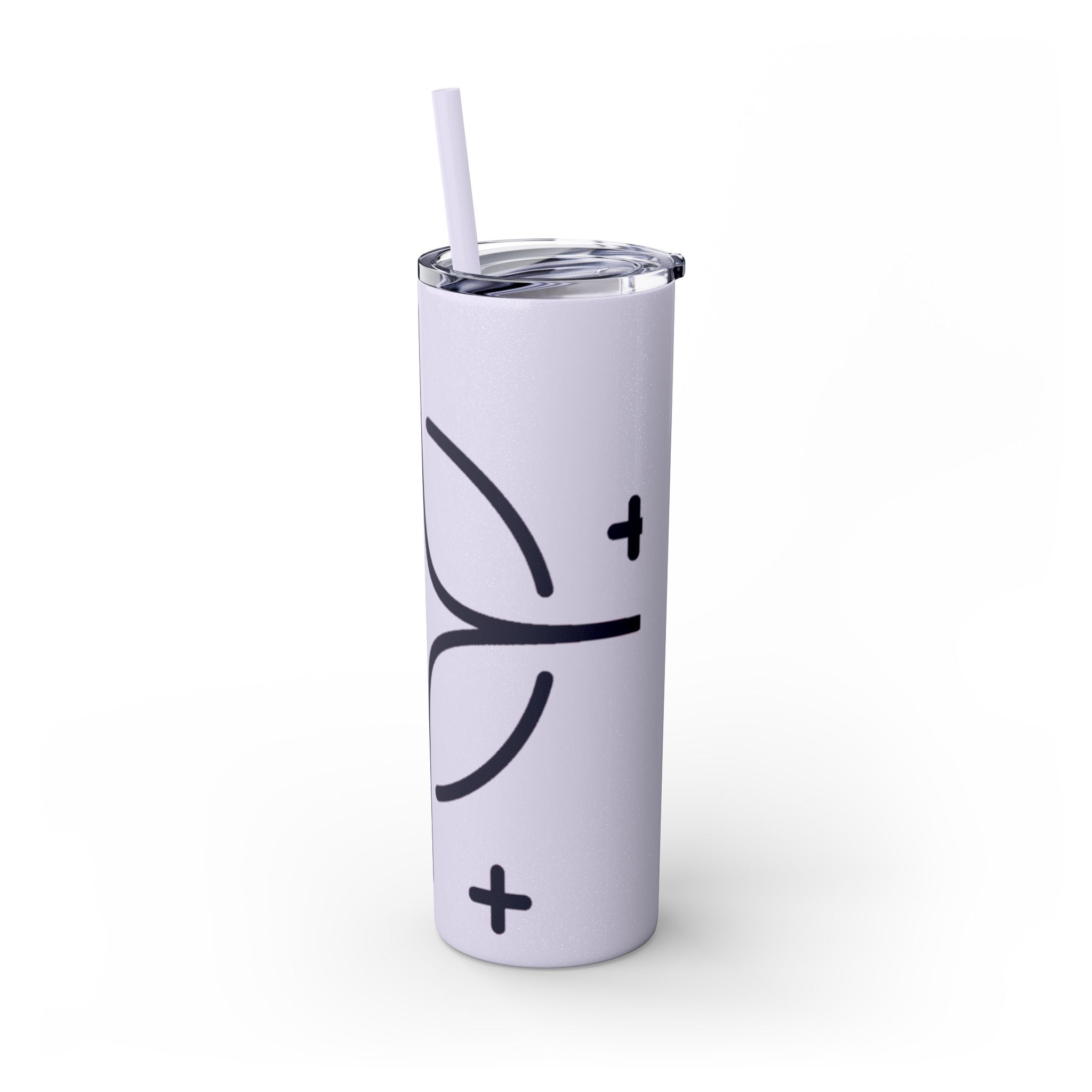 Skinny Tumbler with Straw, 20oz
