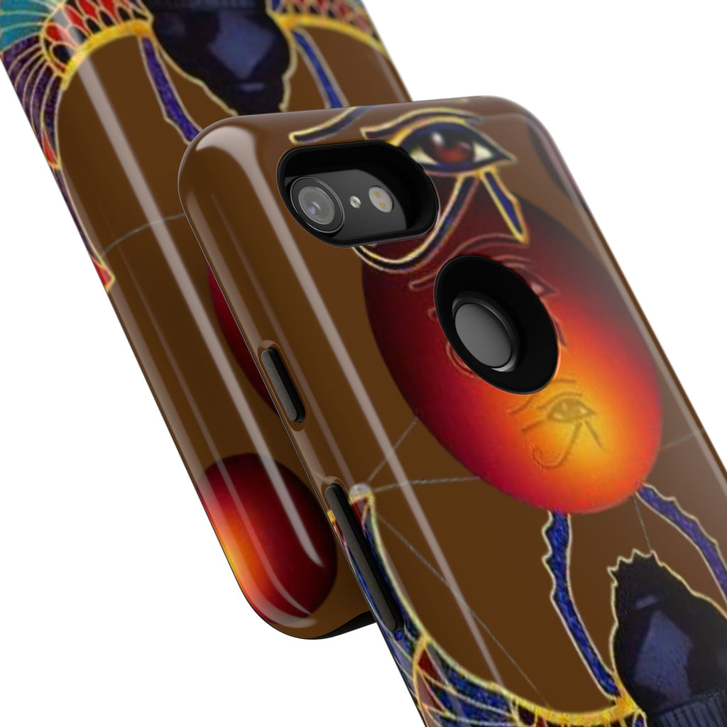 Egyptian Scarab Phone Case | Tough Cases for Unique Style, Protective Cases, Artistic Phone Covers, Gifts for Art Lovers